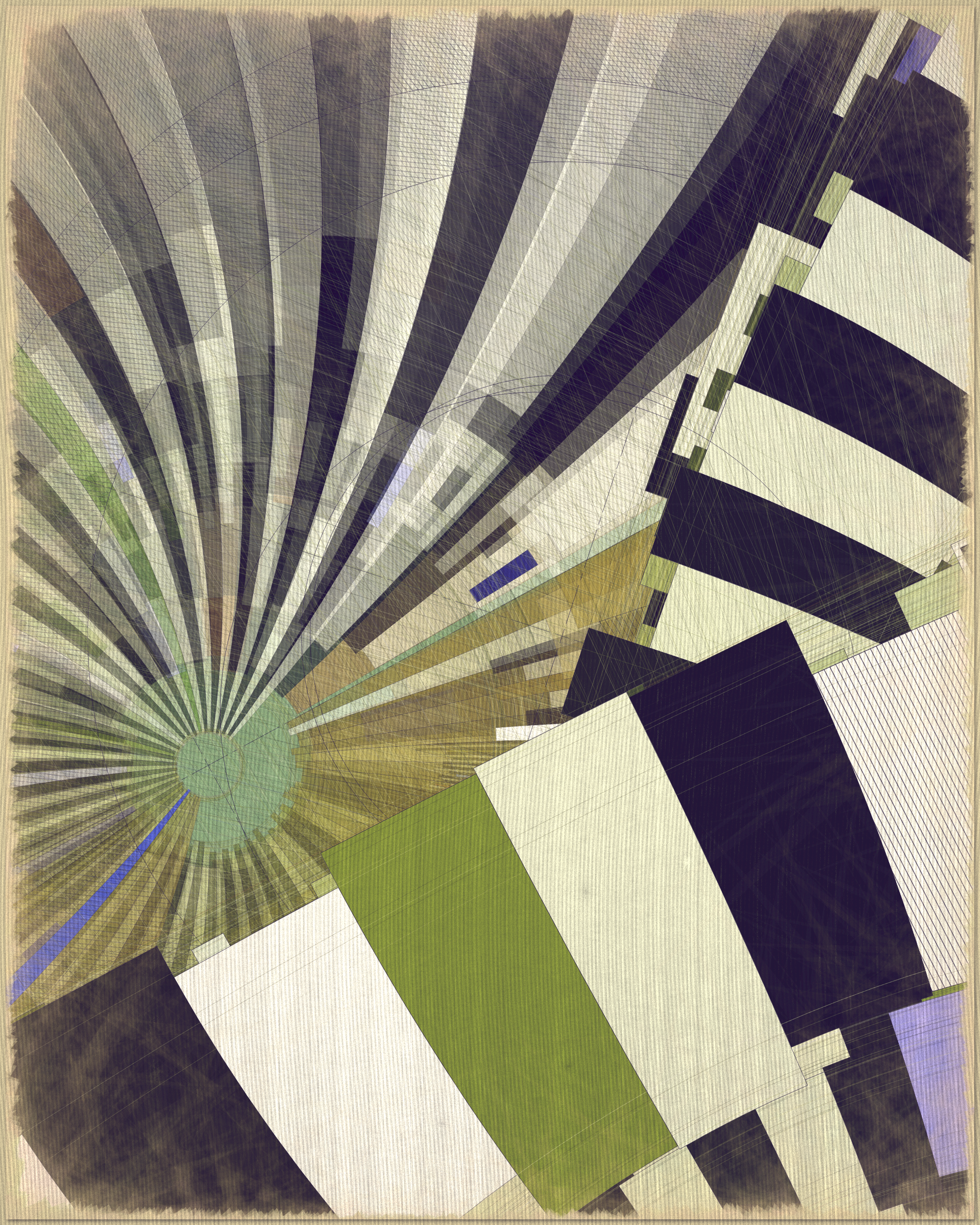 Art Blocks - Art Blocks v2 - Fontana #254 - NFT # 367000254