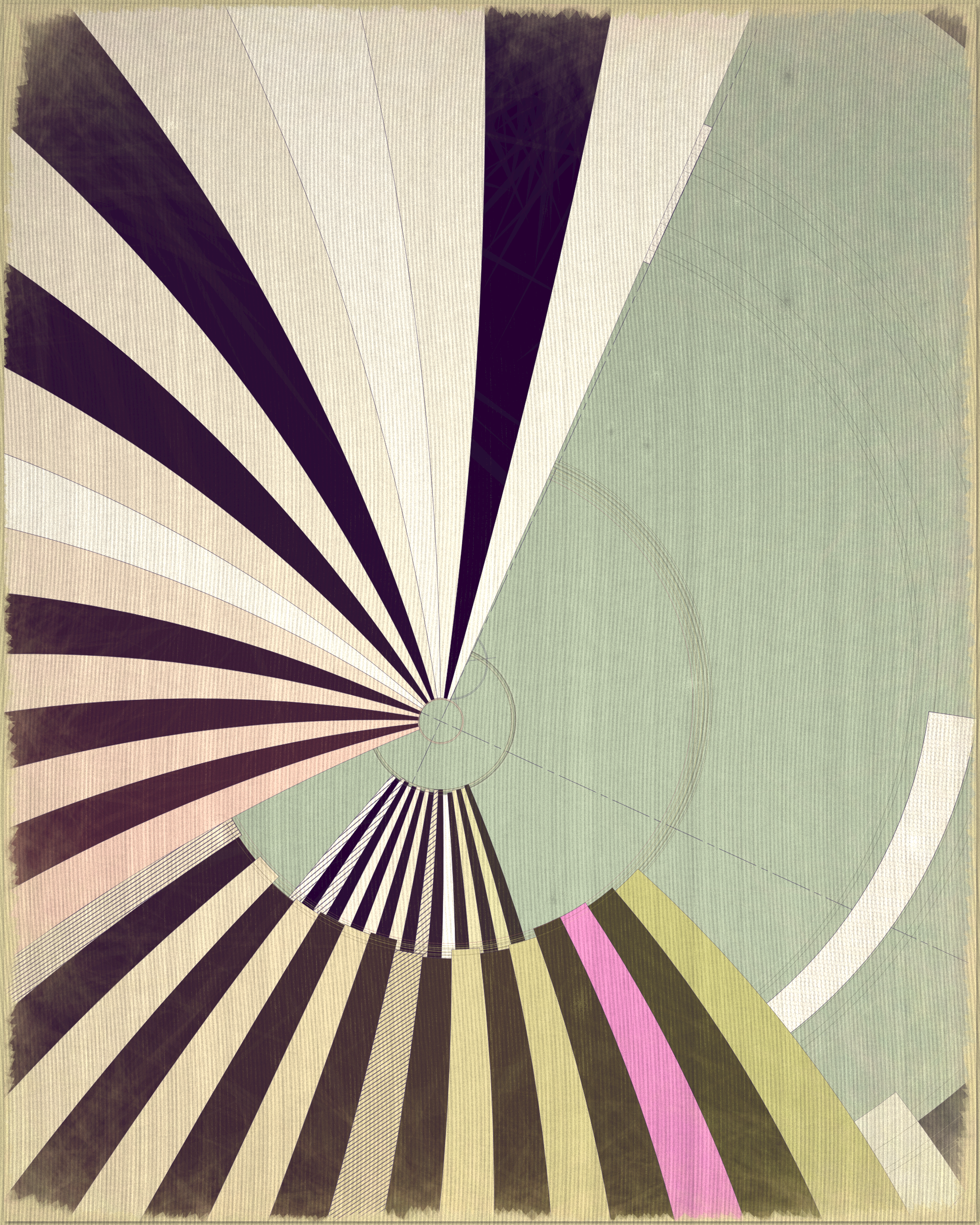 Art Blocks - Art Blocks v2 - Fontana #256 - NFT # 367000256