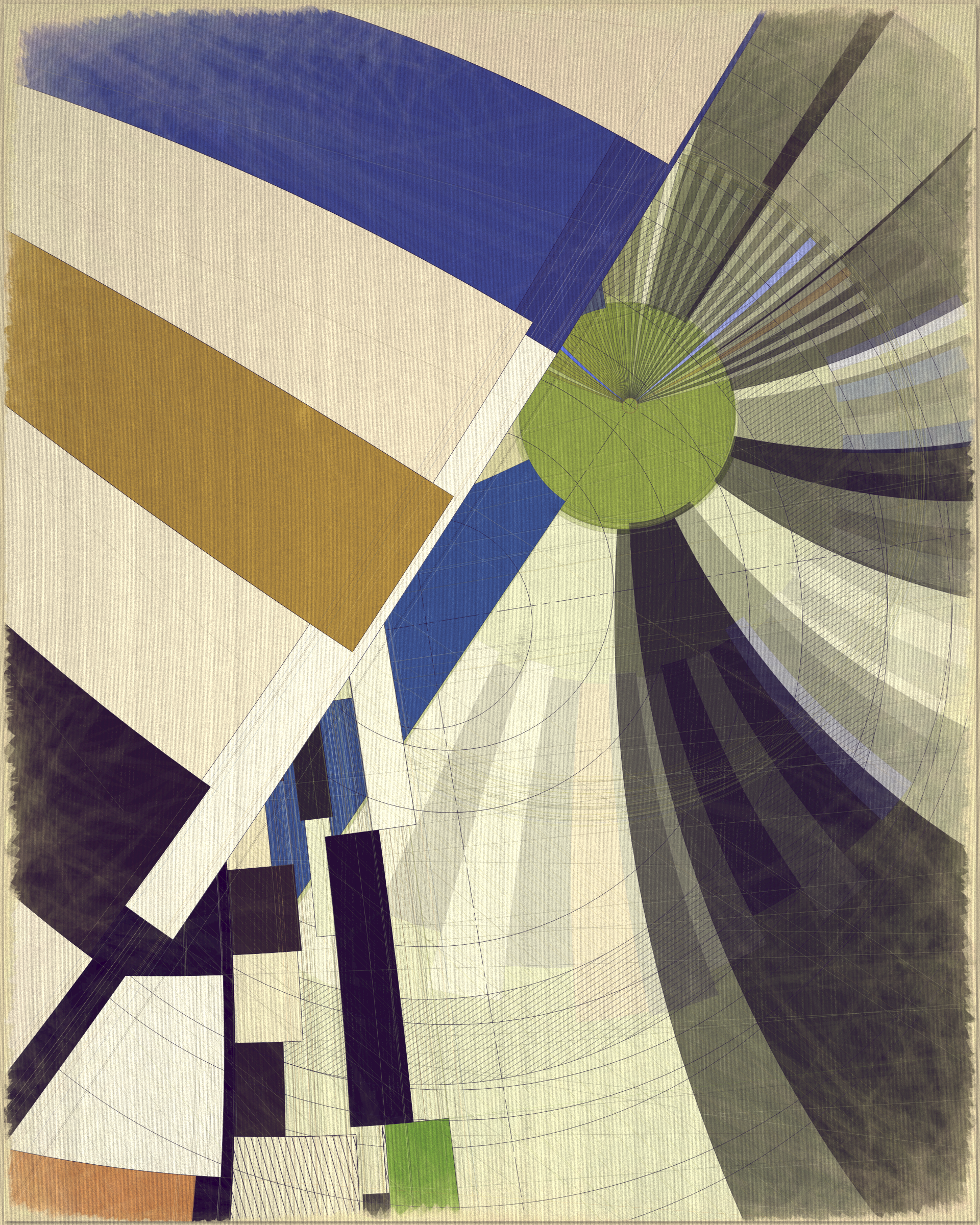 Art Blocks - Art Blocks v2 - Fontana #261 - NFT # 367000261