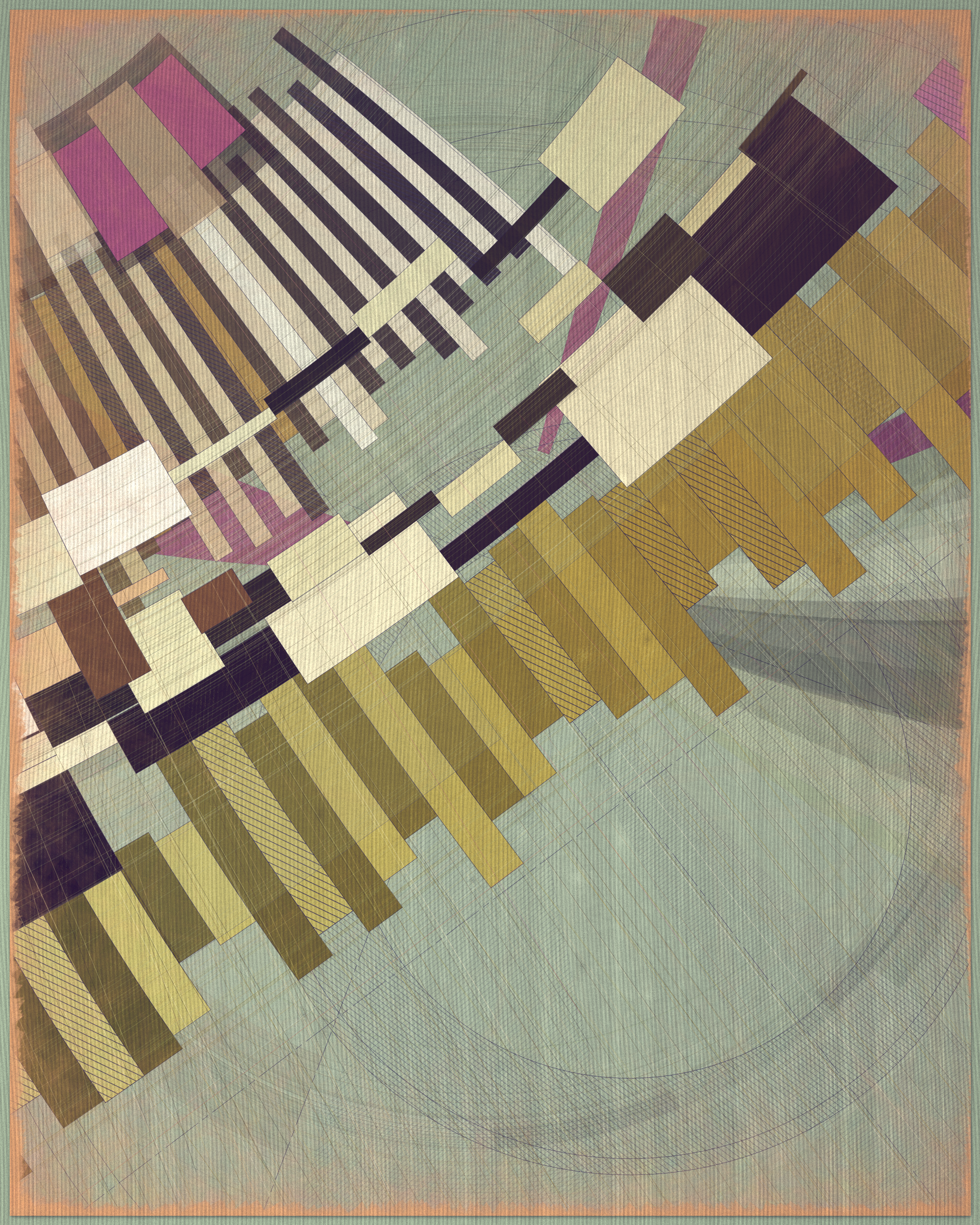 Art Blocks - Art Blocks v2 - Fontana #272 - NFT # 367000272