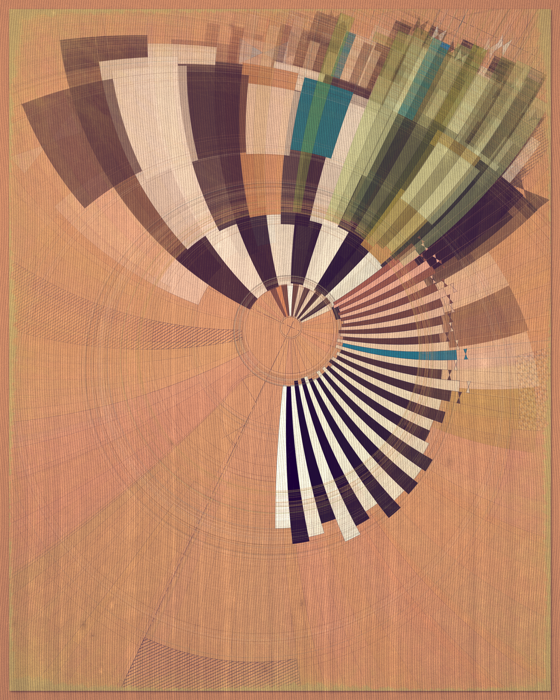 Art Blocks - Art Blocks v2 - Fontana #274 - NFT # 367000274