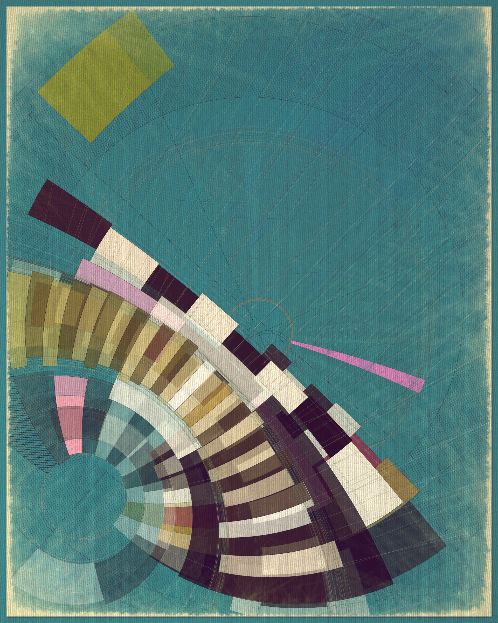 Art Blocks - Art Blocks v2 - Fontana #275 - NFT # 367000275