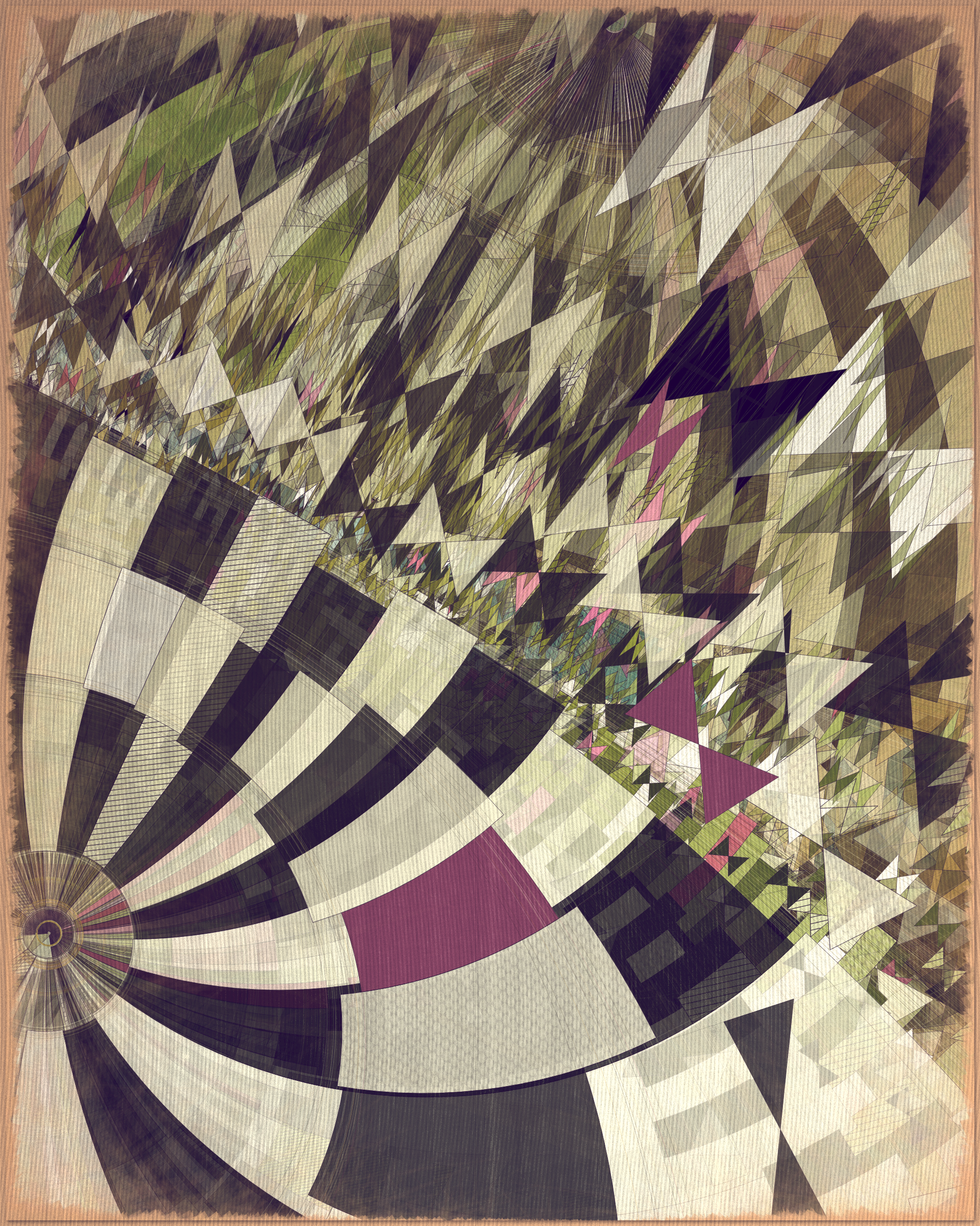 Art Blocks - Art Blocks v2 - Fontana #281 - NFT # 367000281