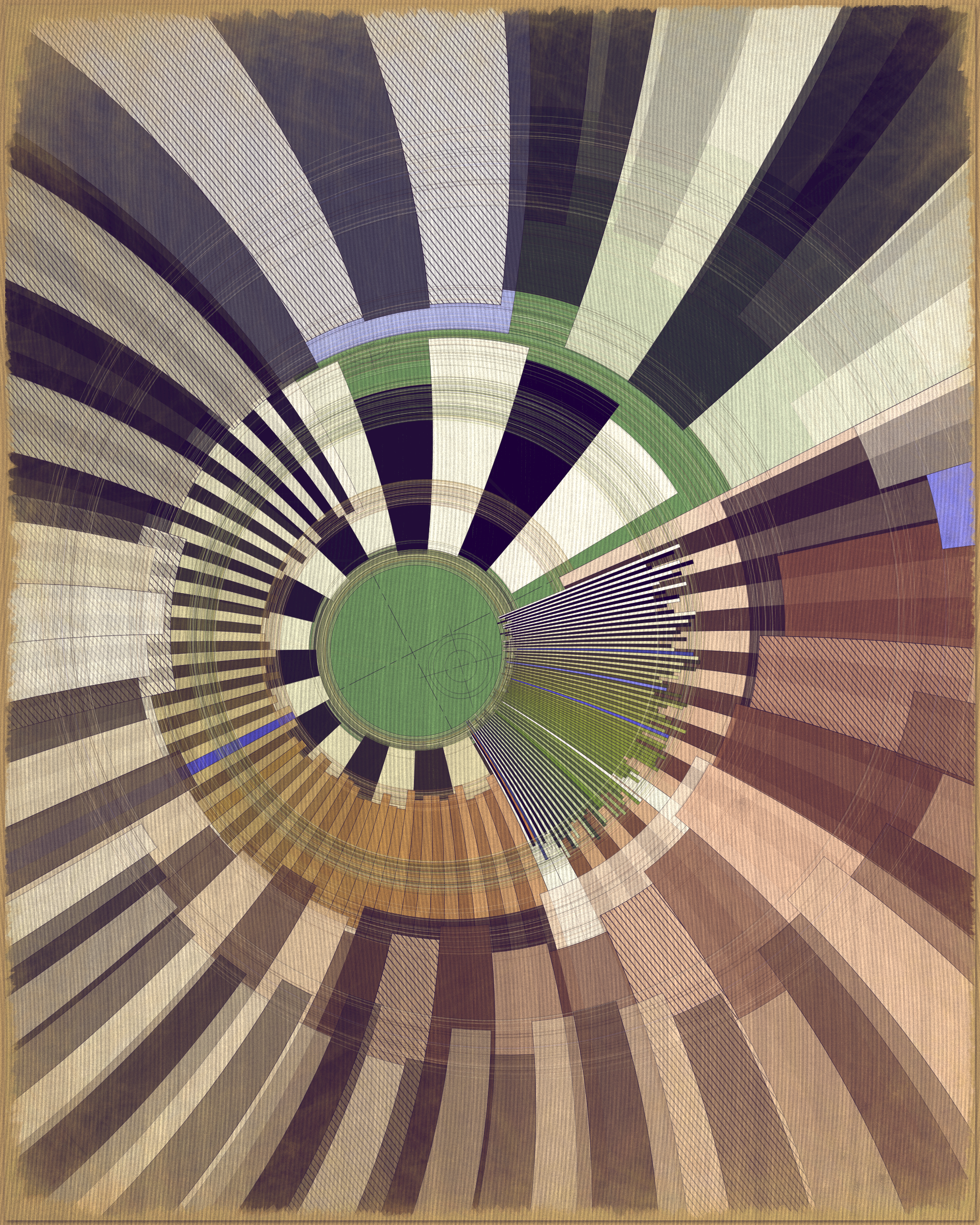 Art Blocks - Art Blocks v2 - Fontana #286 - NFT # 367000286