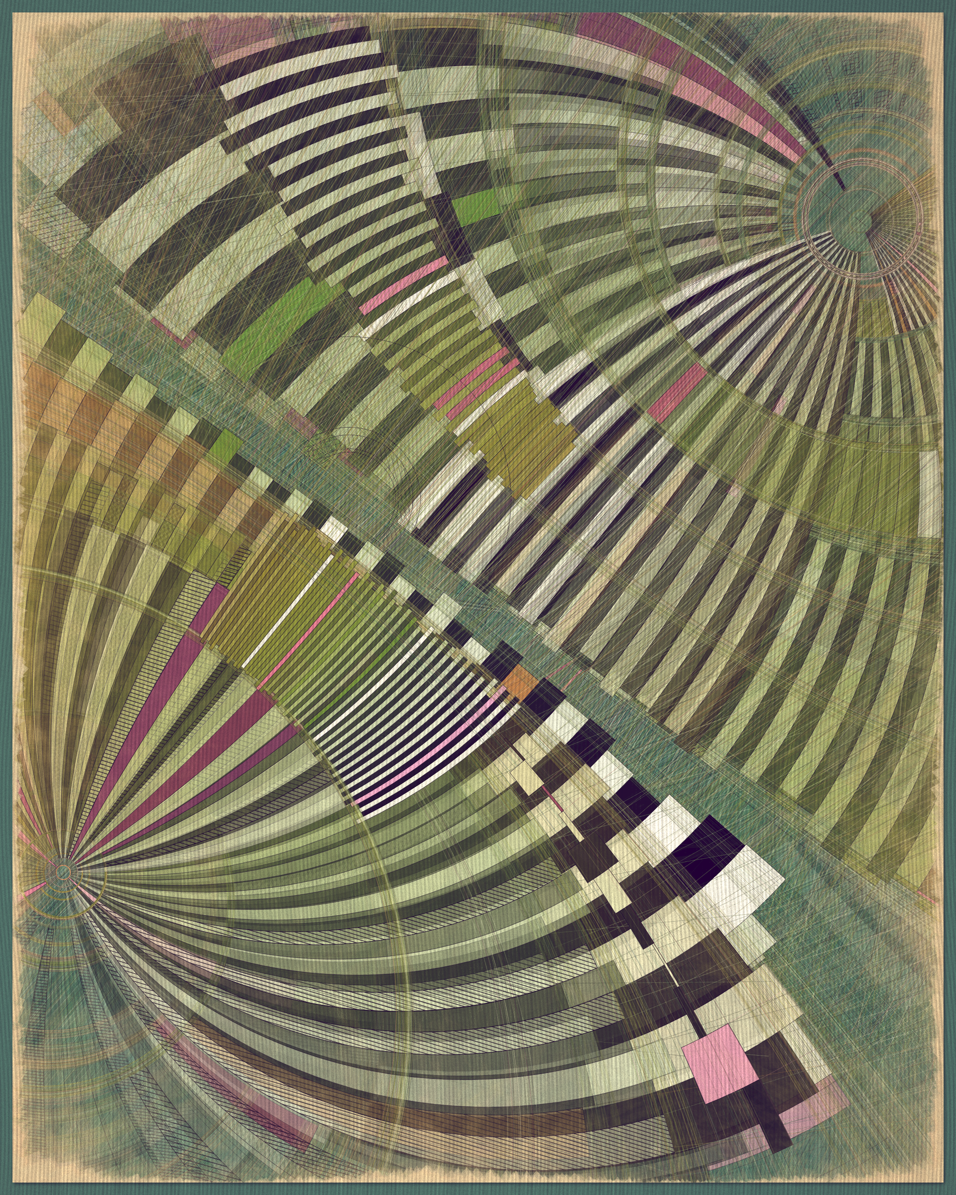 Art Blocks - Art Blocks v2 - Fontana #288 - NFT # 367000288