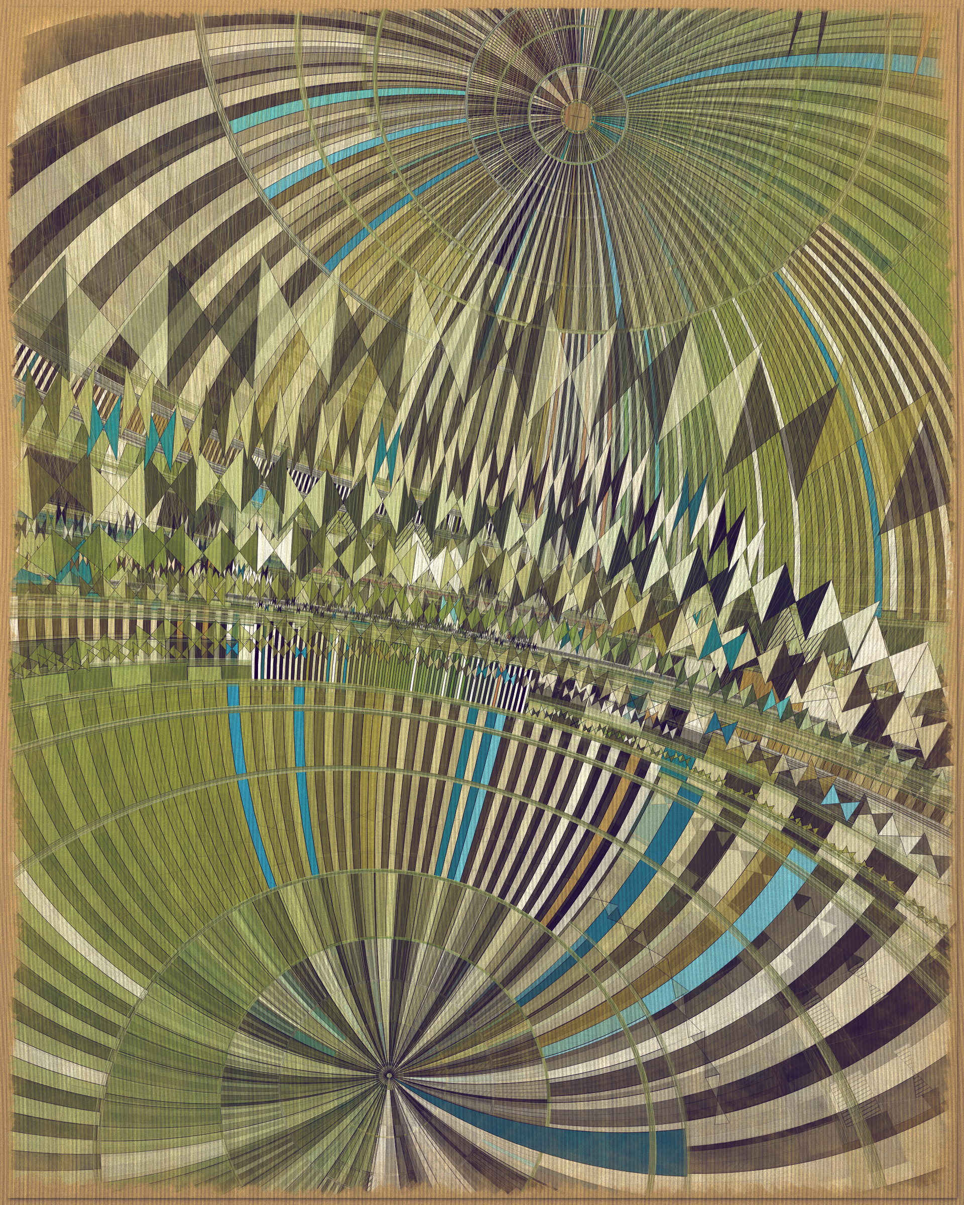 Art Blocks - Art Blocks v2 - Fontana #289 - NFT # 367000289