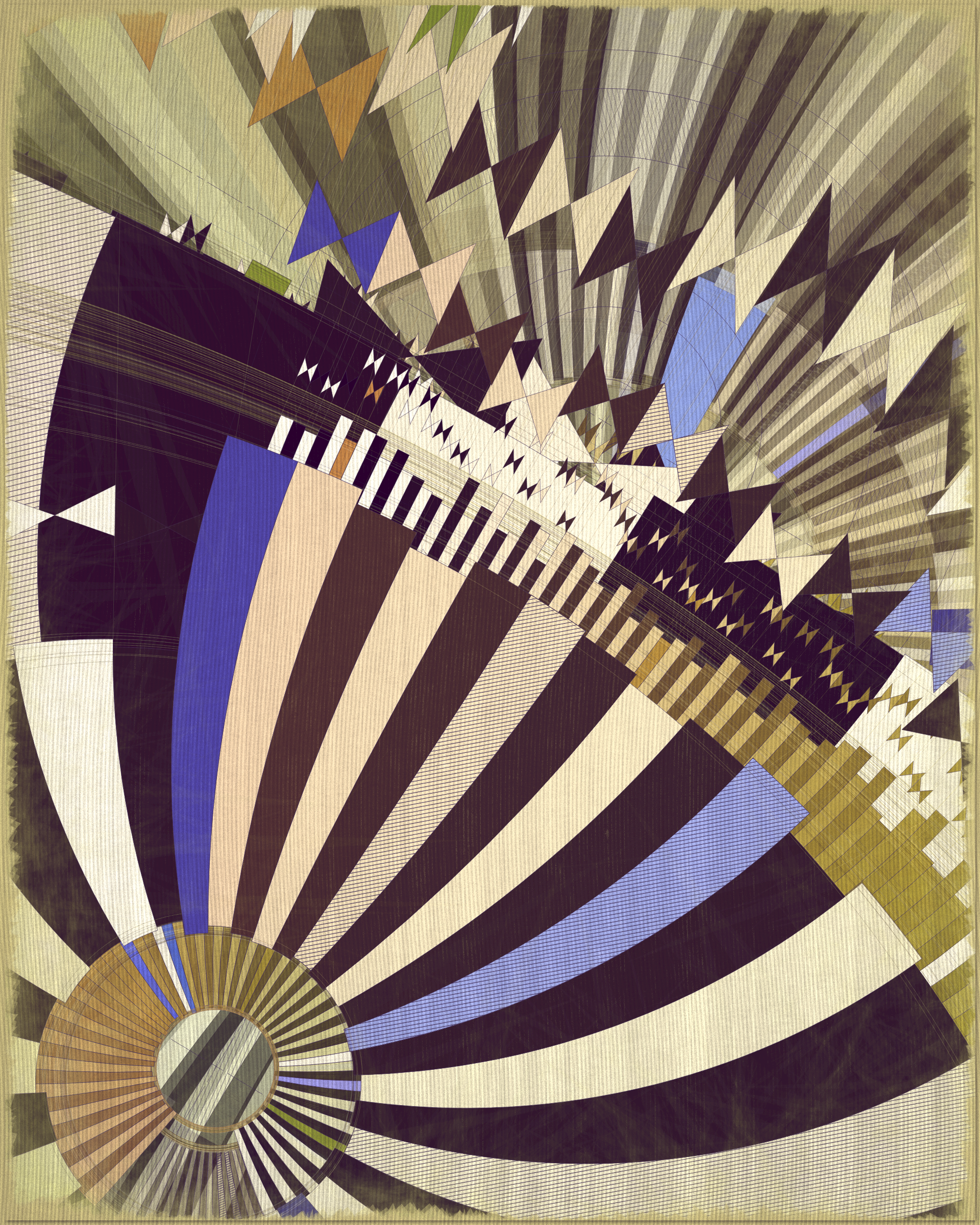 Art Blocks - Art Blocks v2 - Fontana #291 - NFT # 367000291