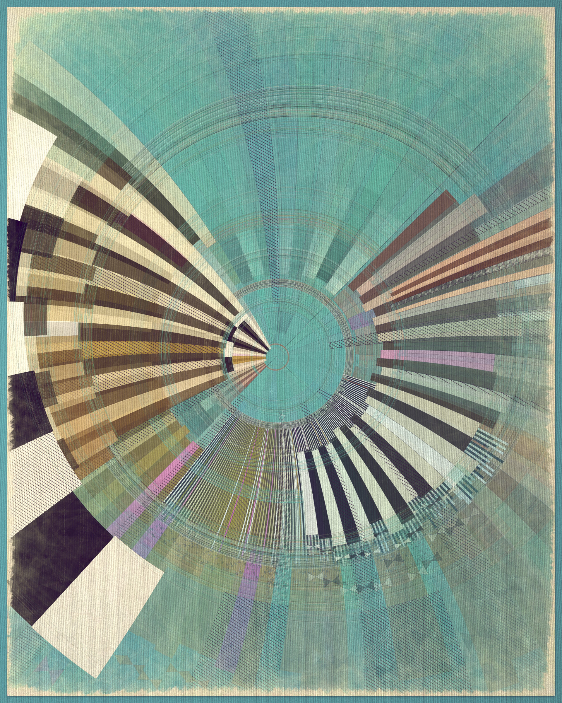 Art Blocks - Art Blocks v2 - Fontana #297 - NFT # 367000297