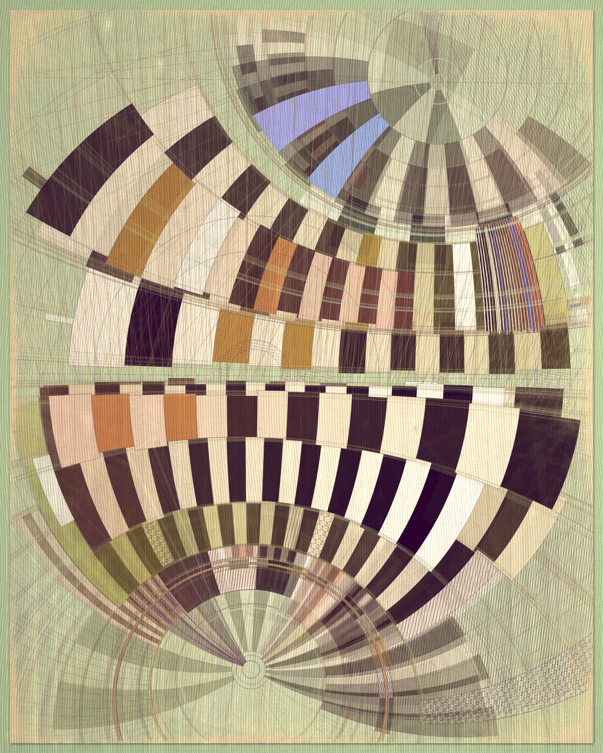 Art Blocks - Art Blocks v2 - Fontana #303 - NFT # 367000303