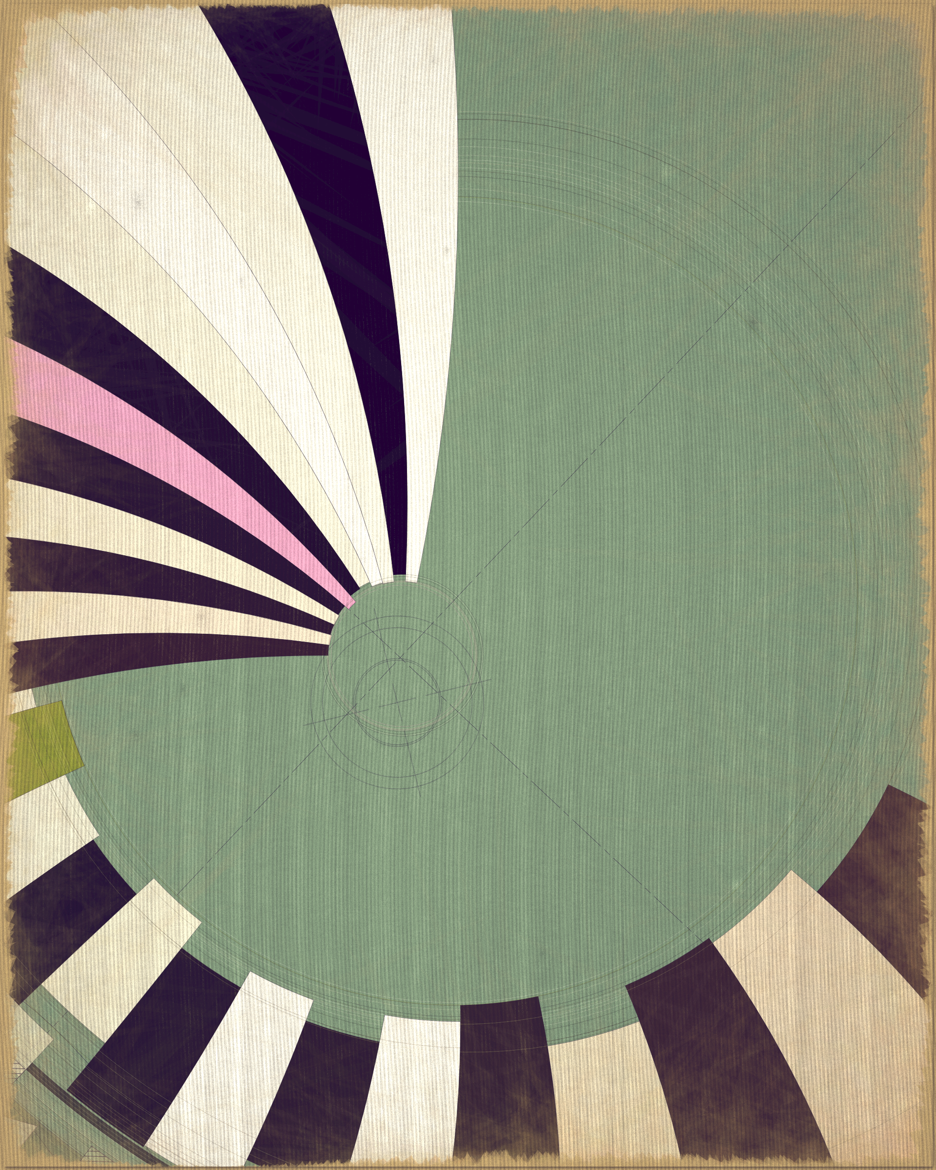 Art Blocks - Art Blocks v2 - Fontana #305 - NFT # 367000305