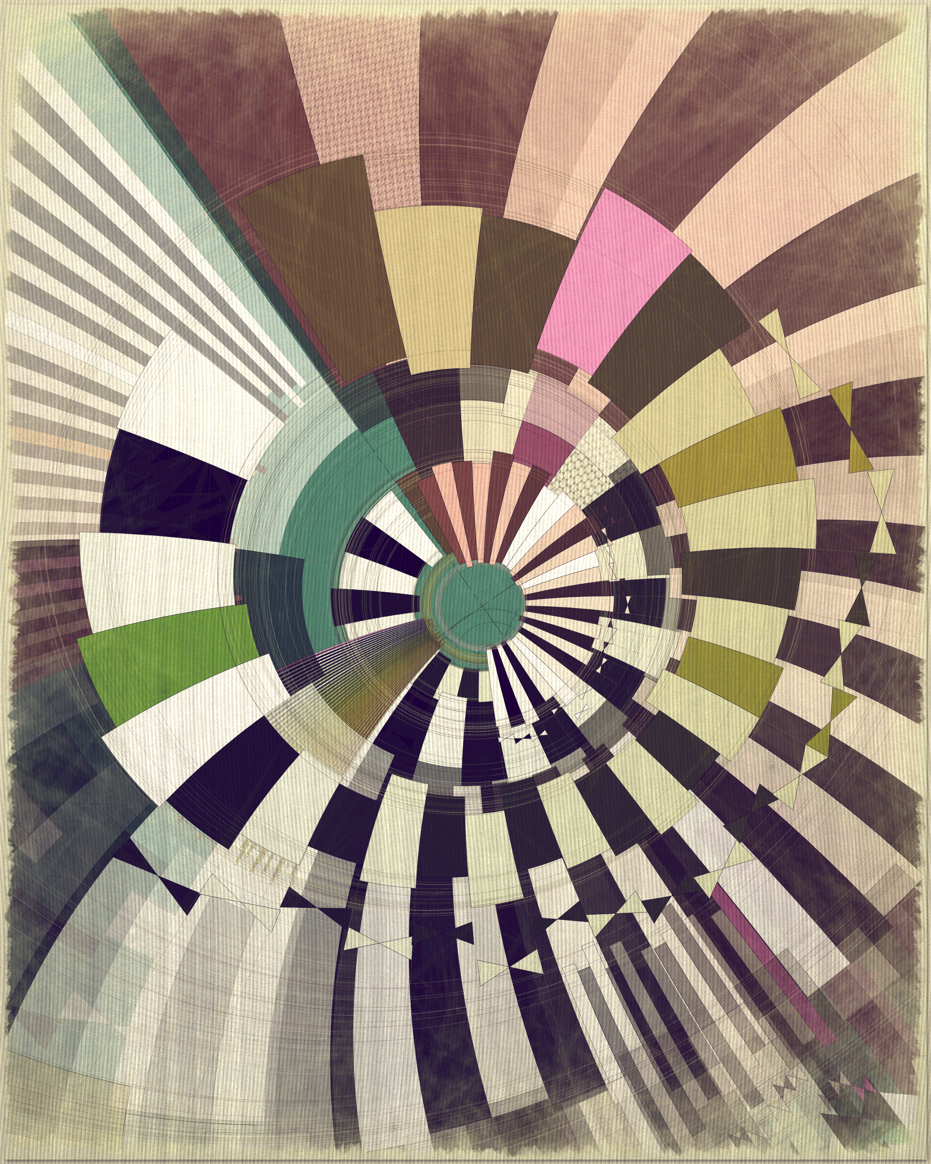 Art Blocks - Art Blocks v2 - Fontana #309 - NFT # 367000309