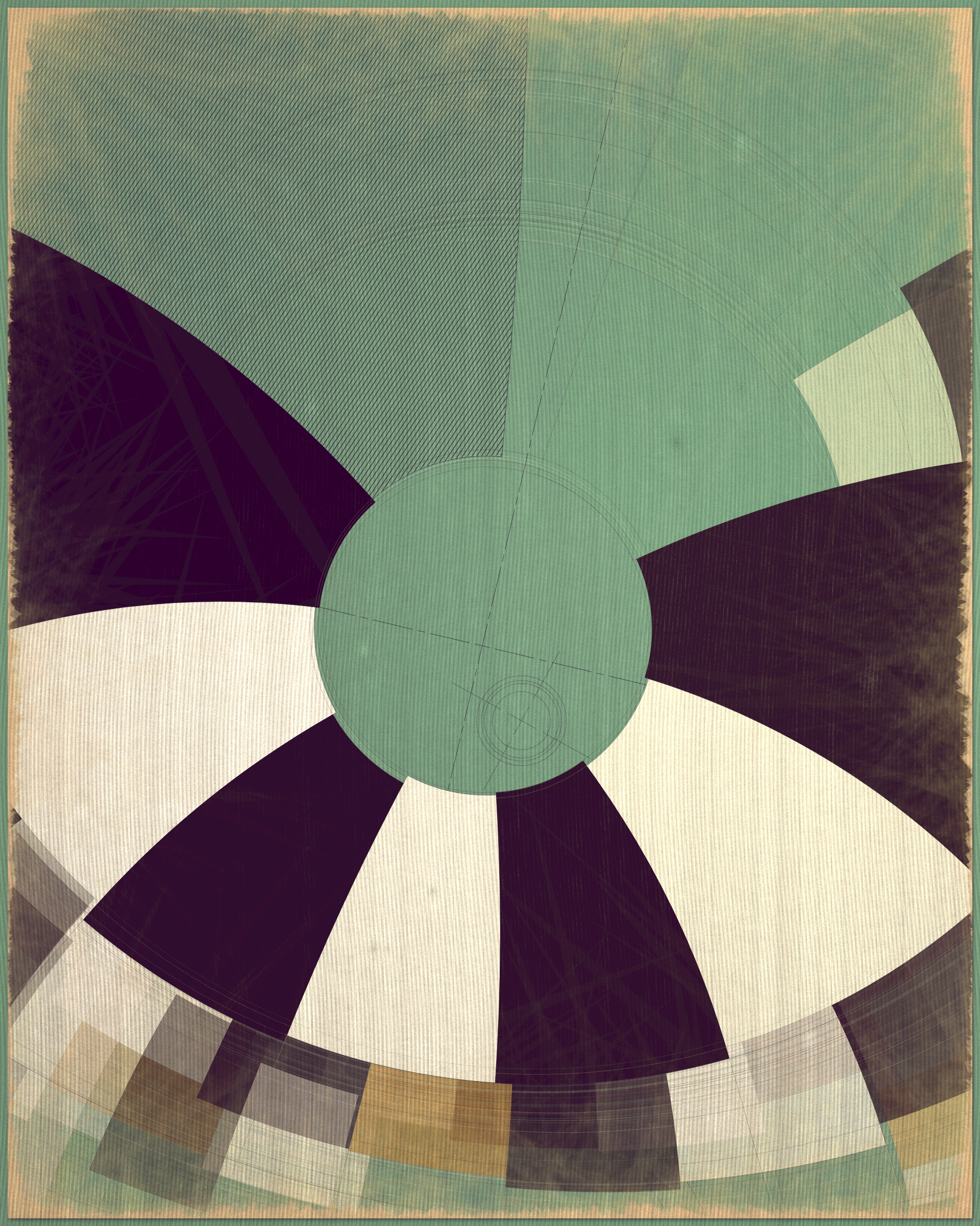 Art Blocks - Art Blocks v2 - Fontana #316 - NFT # 367000316