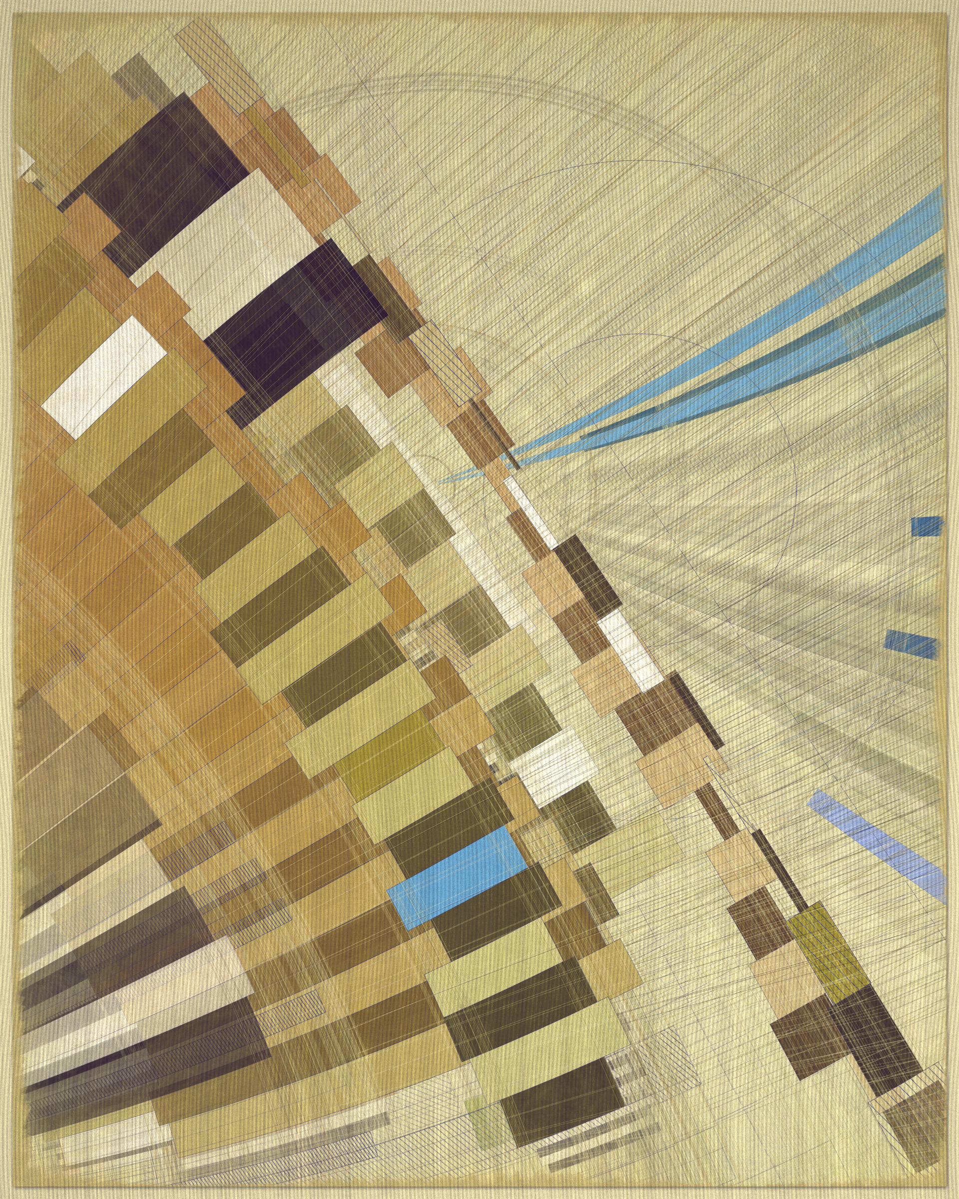 Art Blocks - Art Blocks v2 - Fontana #323 - NFT # 367000323