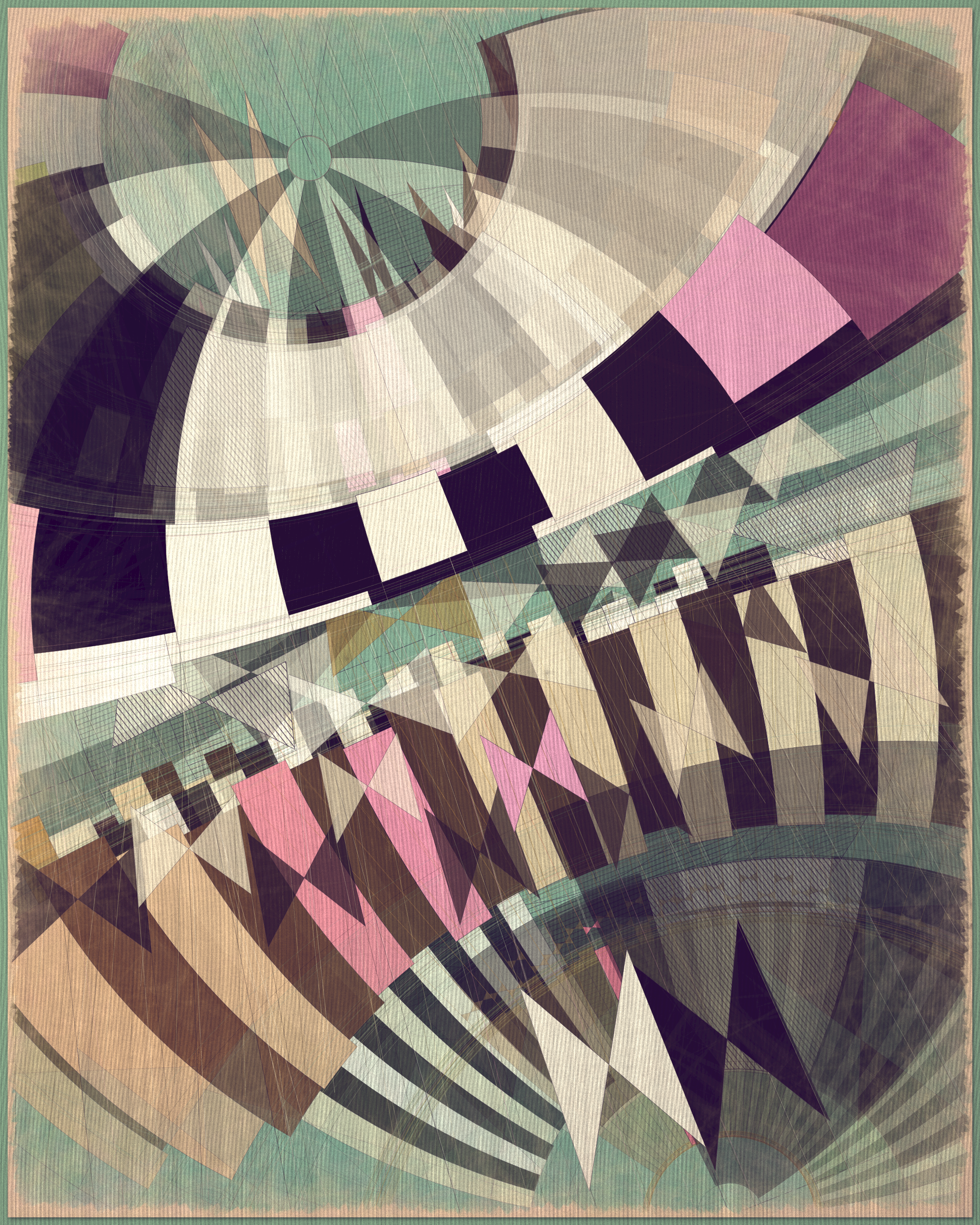 Art Blocks - Art Blocks v2 - Fontana #328 - NFT # 367000328