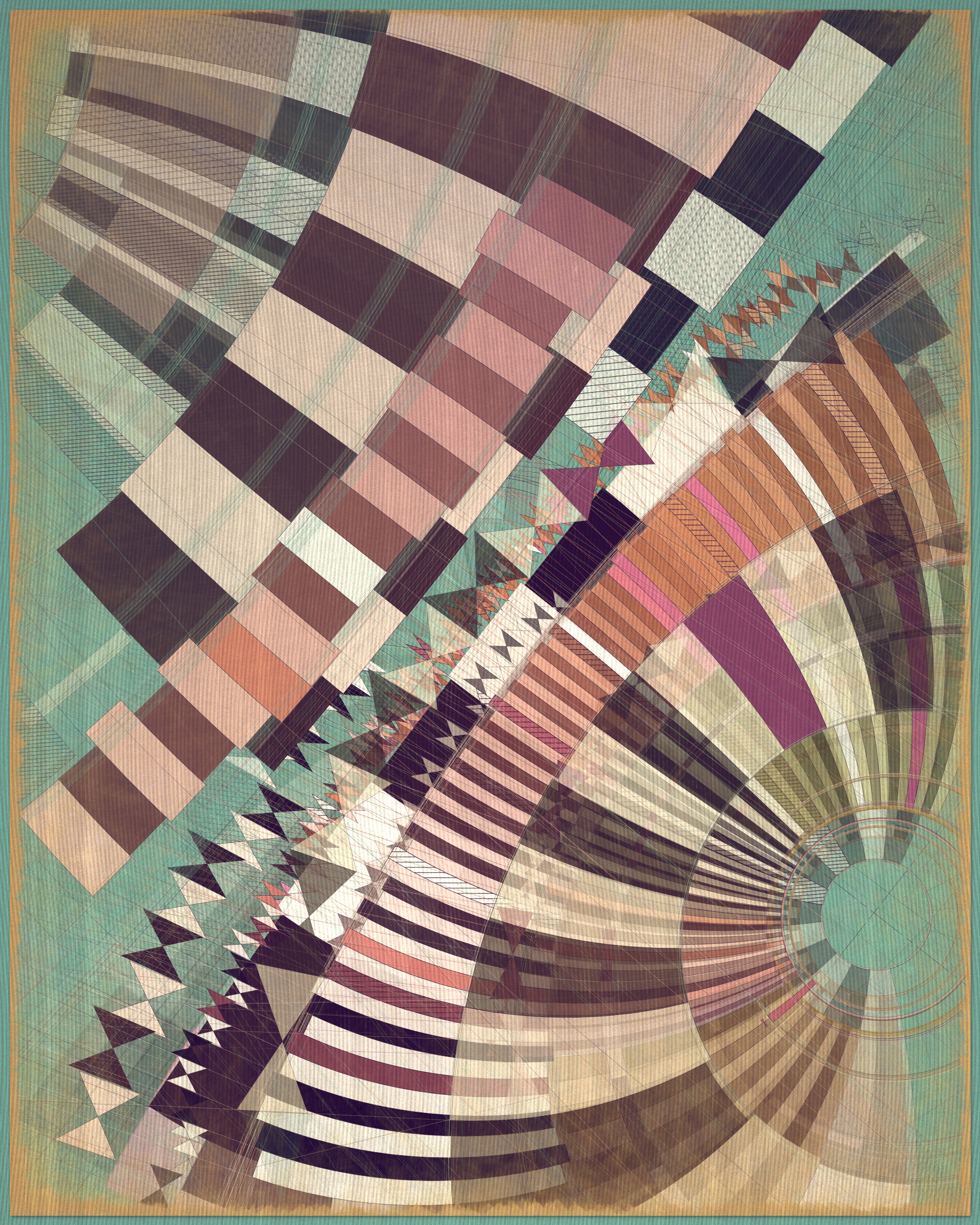 Art Blocks - Art Blocks v2 - Fontana #335 - NFT # 367000335