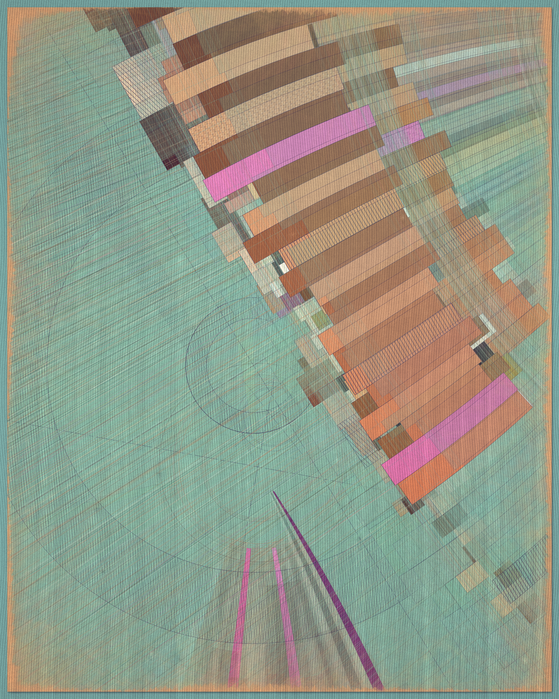 Art Blocks - Art Blocks v2 - Fontana #336 - NFT # 367000336