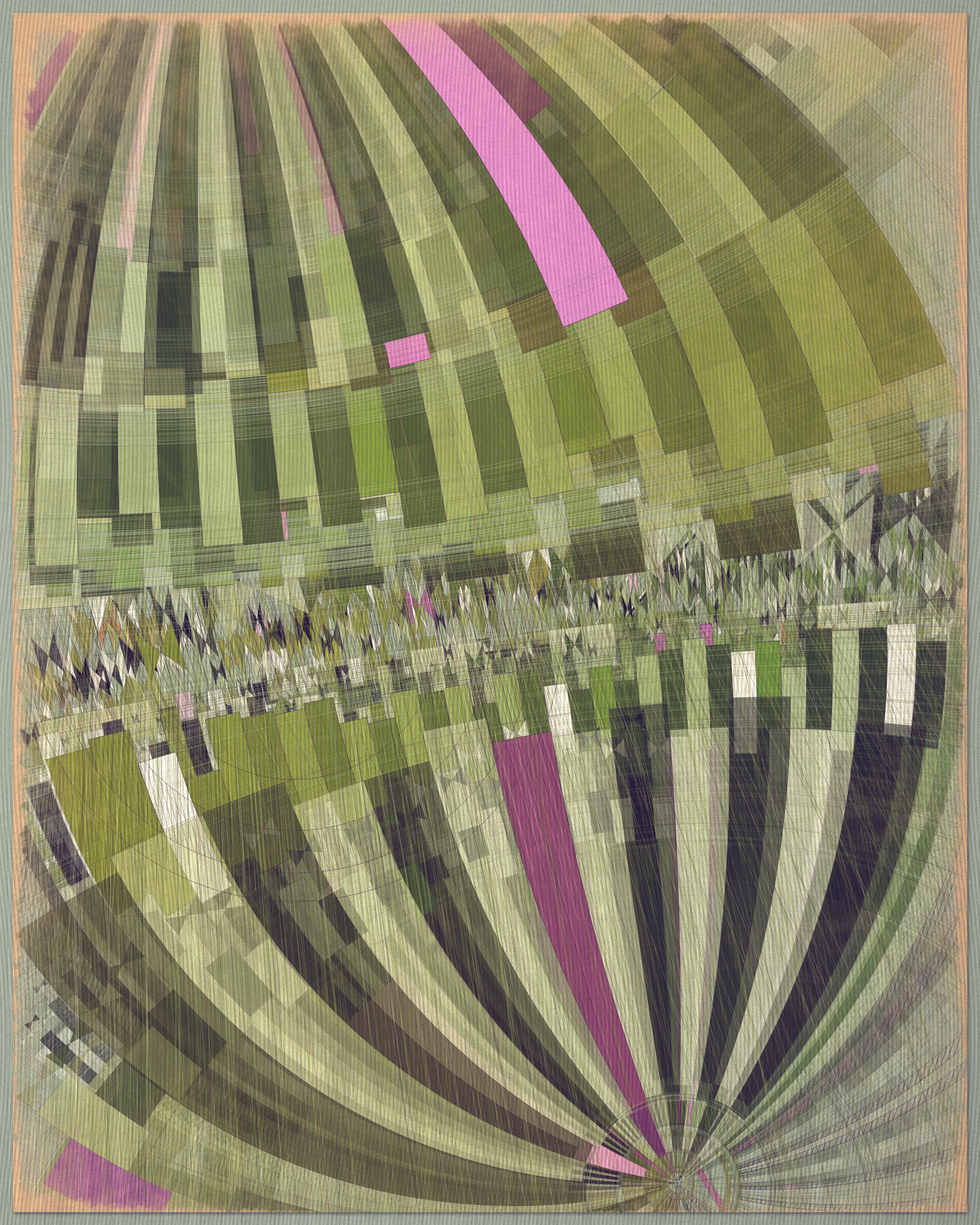 Art Blocks - Art Blocks v2 - Fontana #338 - NFT # 367000338