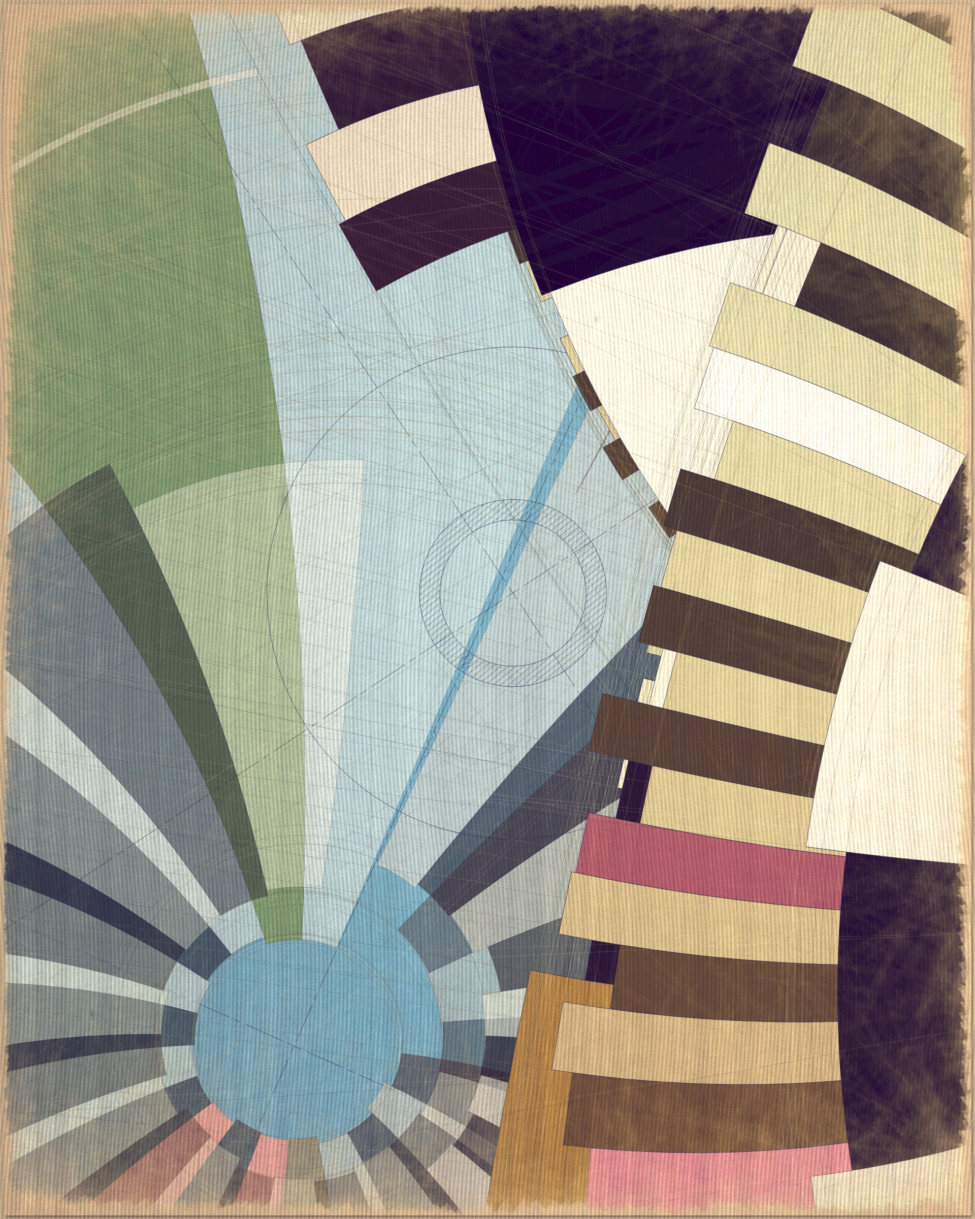 Art Blocks - Art Blocks v2 - Fontana #341 - NFT # 367000341