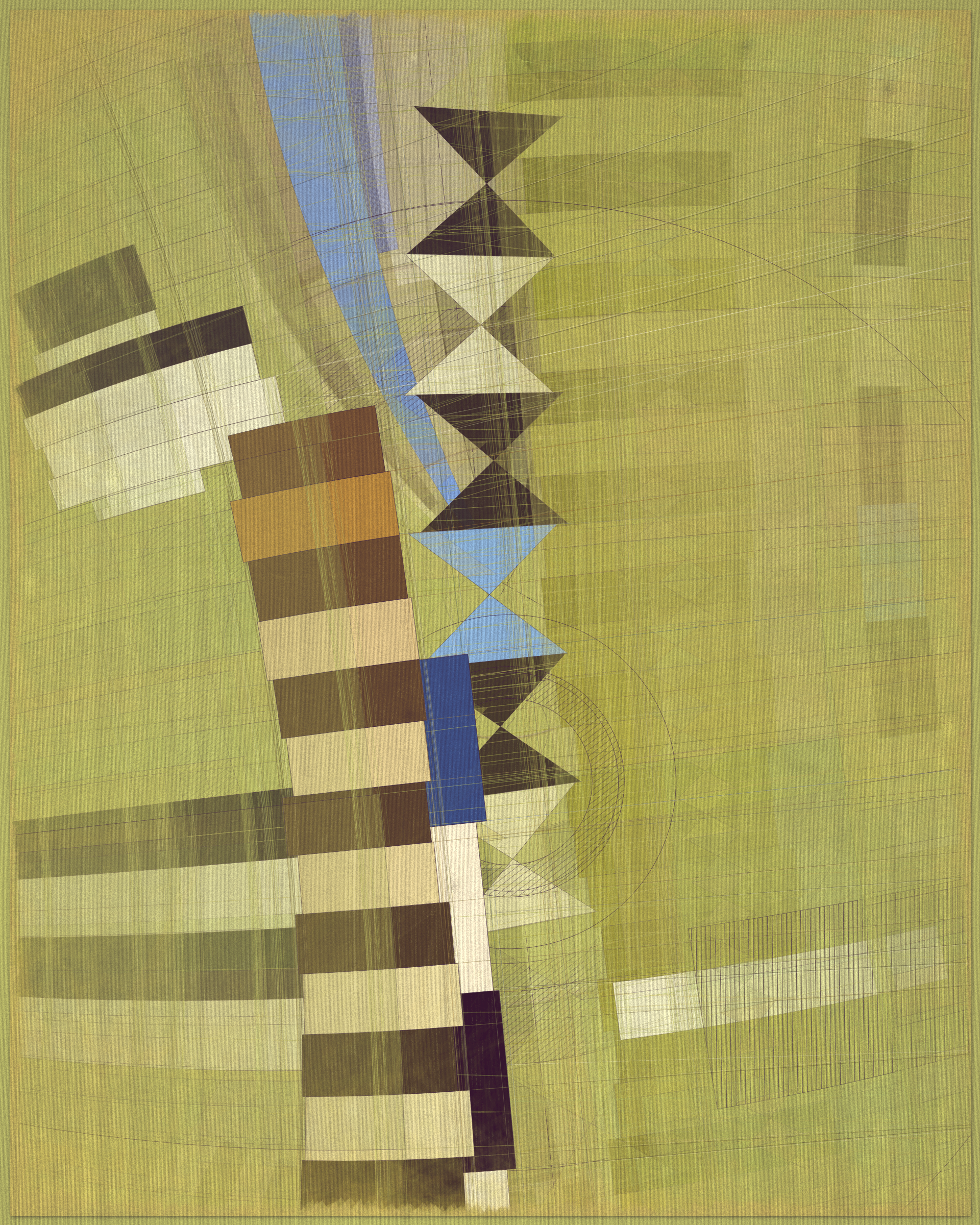 Art Blocks - Art Blocks v2 - Fontana #343 - NFT # 367000343