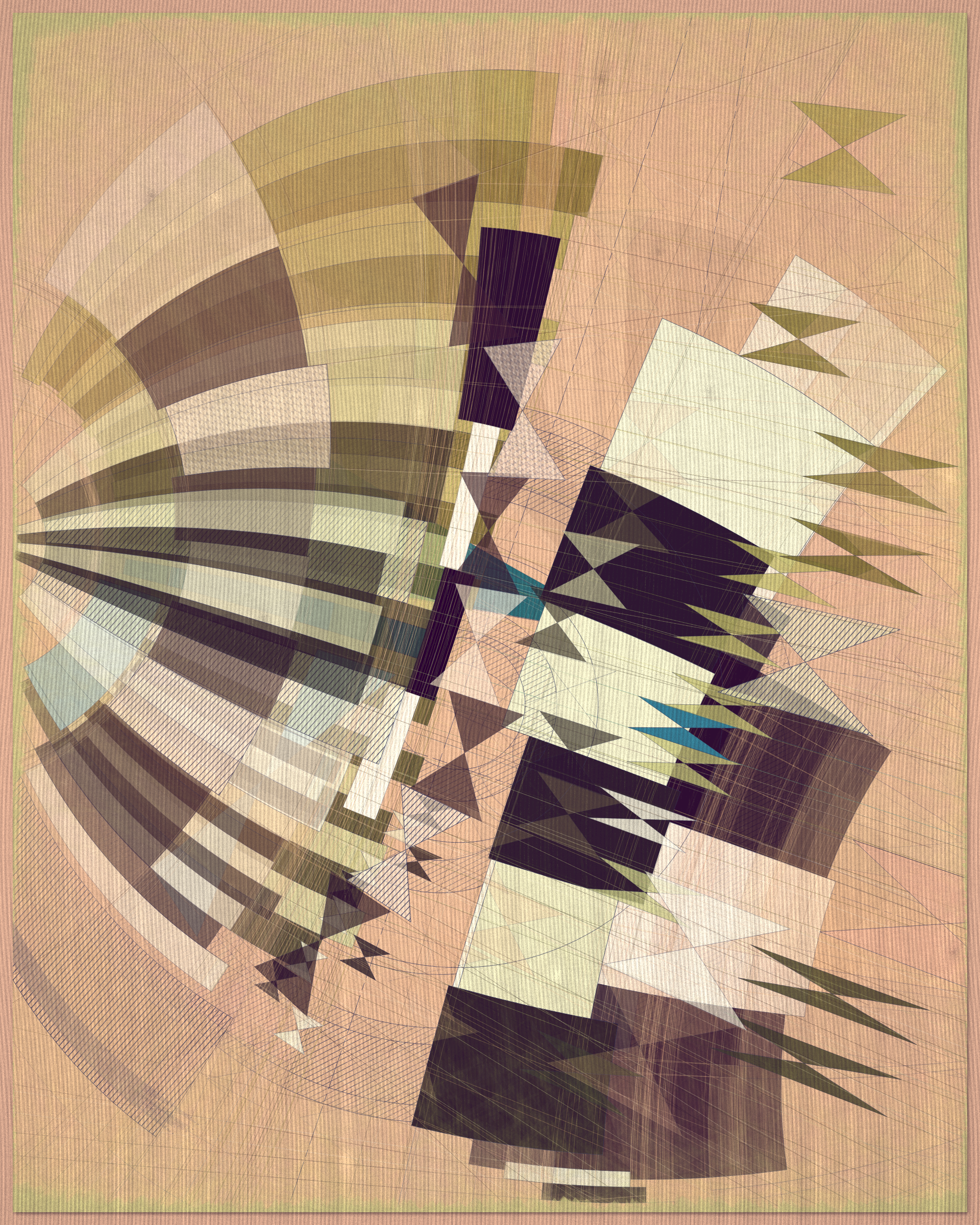 Art Blocks - Art Blocks v2 - Fontana #347 - NFT # 367000347