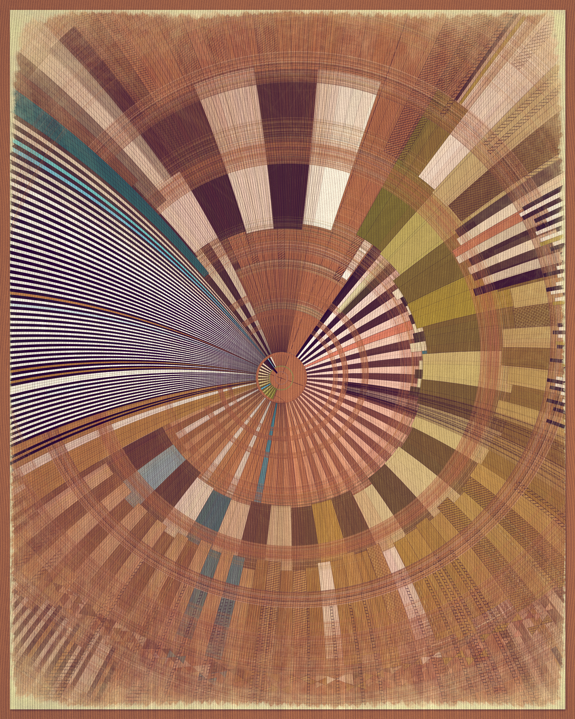 Art Blocks - Art Blocks v2 - Fontana #350 - NFT # 367000350