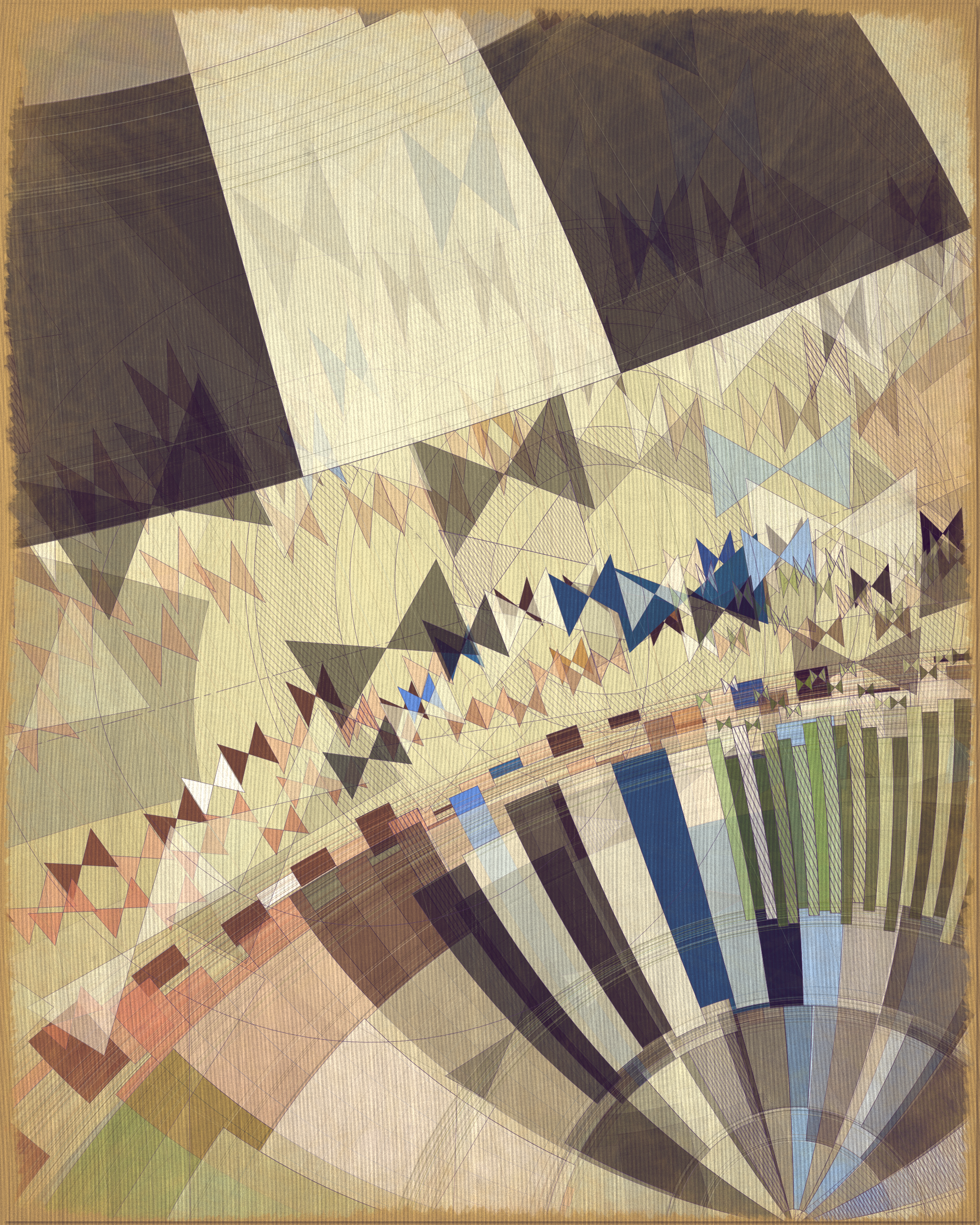 Art Blocks - Art Blocks v2 - Fontana #352 - NFT # 367000352