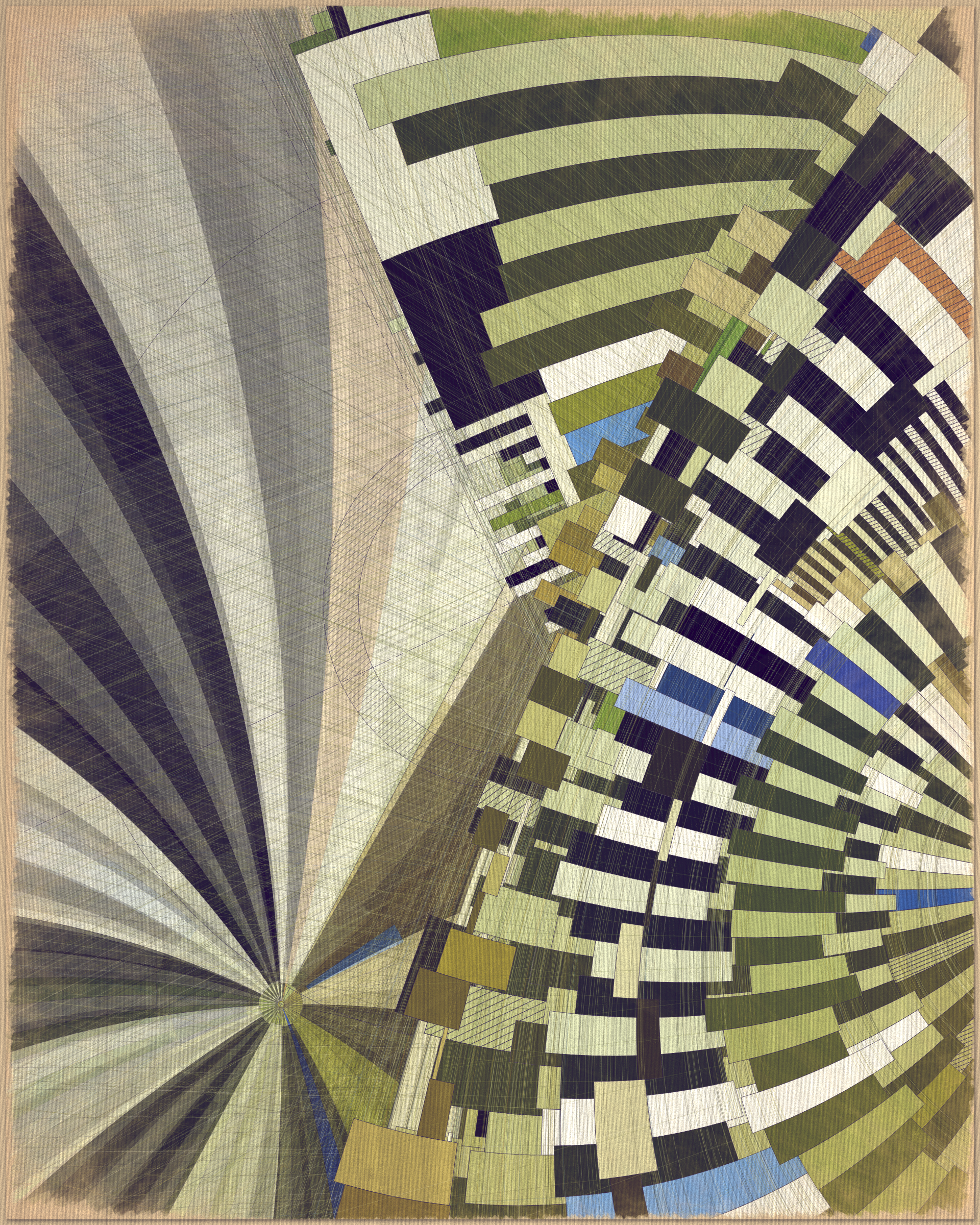 Art Blocks - Art Blocks v2 - Fontana #360 - NFT # 367000360