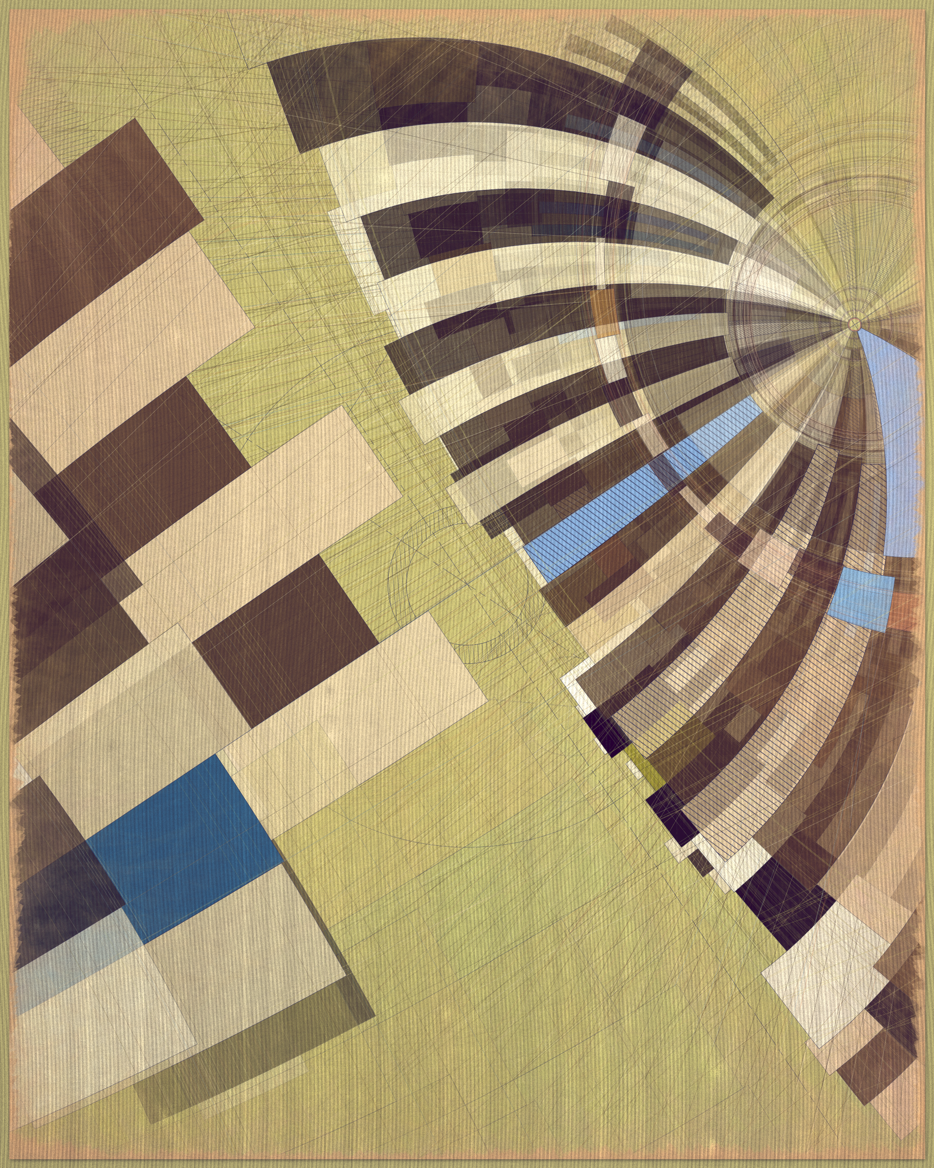 Art Blocks - Art Blocks v2 - Fontana #361 - NFT # 367000361