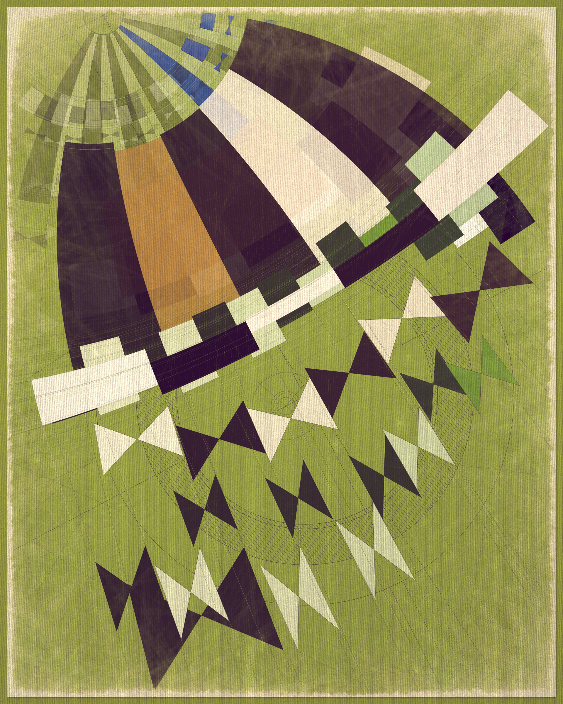 Art Blocks - Art Blocks v2 - Fontana #363 - NFT # 367000363