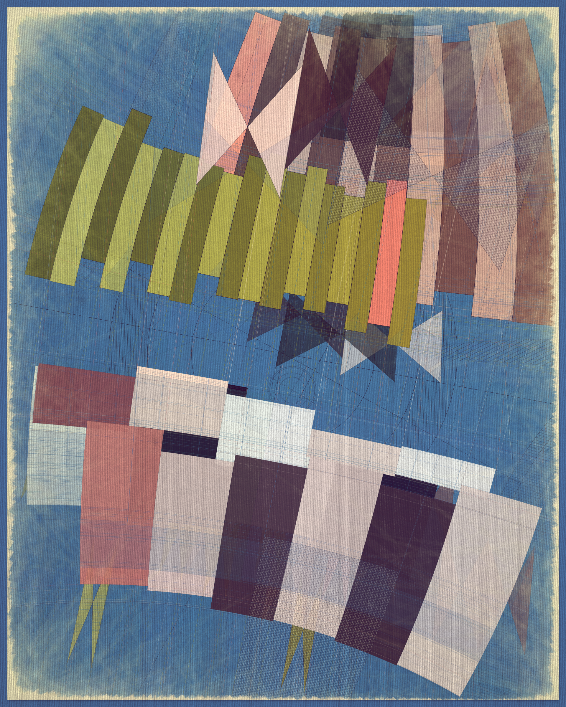 Art Blocks - Art Blocks v2 - Fontana #366 - NFT # 367000366