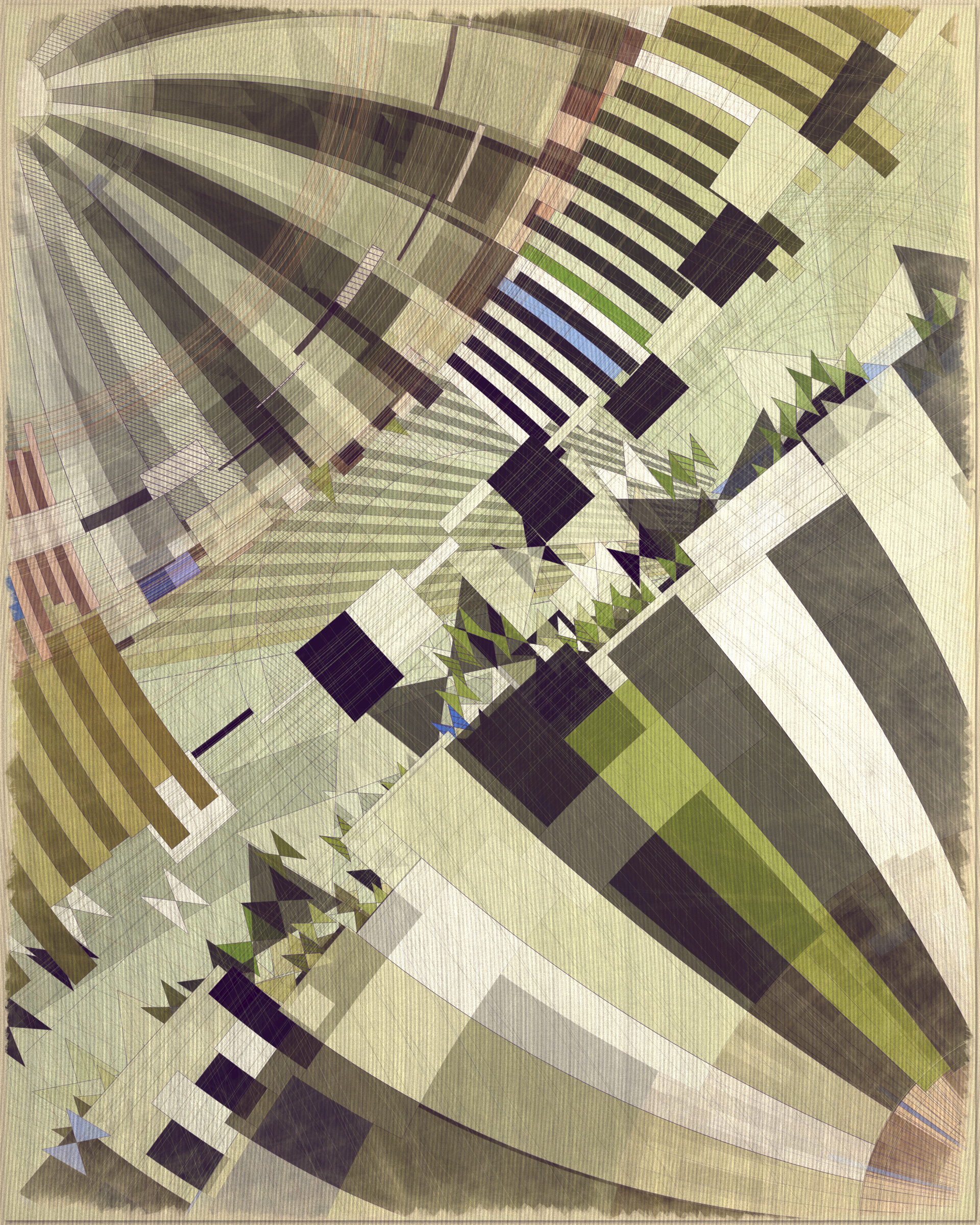 Art Blocks - Art Blocks v2 - Fontana #369 - NFT # 367000369