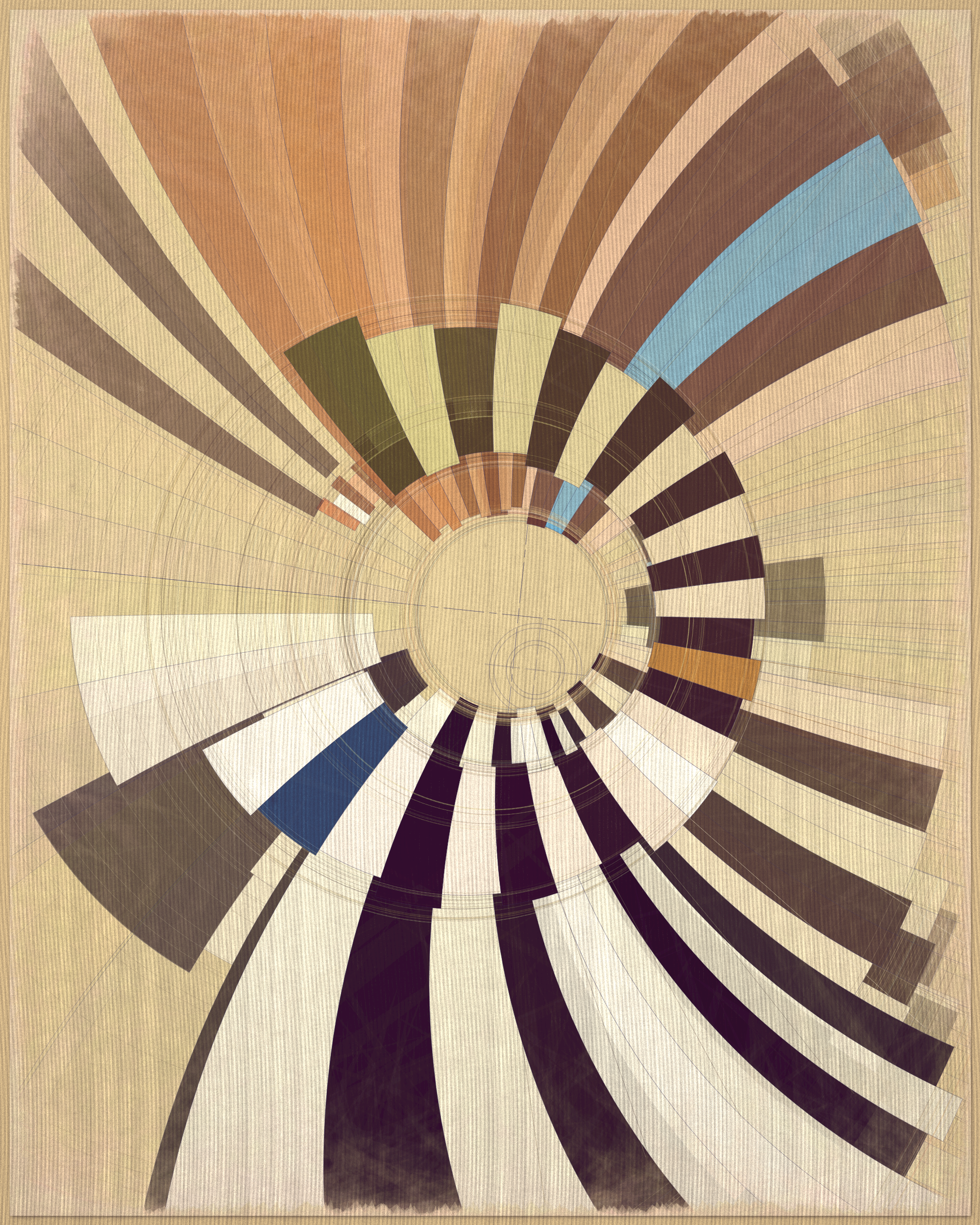 Art Blocks - Art Blocks v2 - Fontana #373 - NFT # 367000373