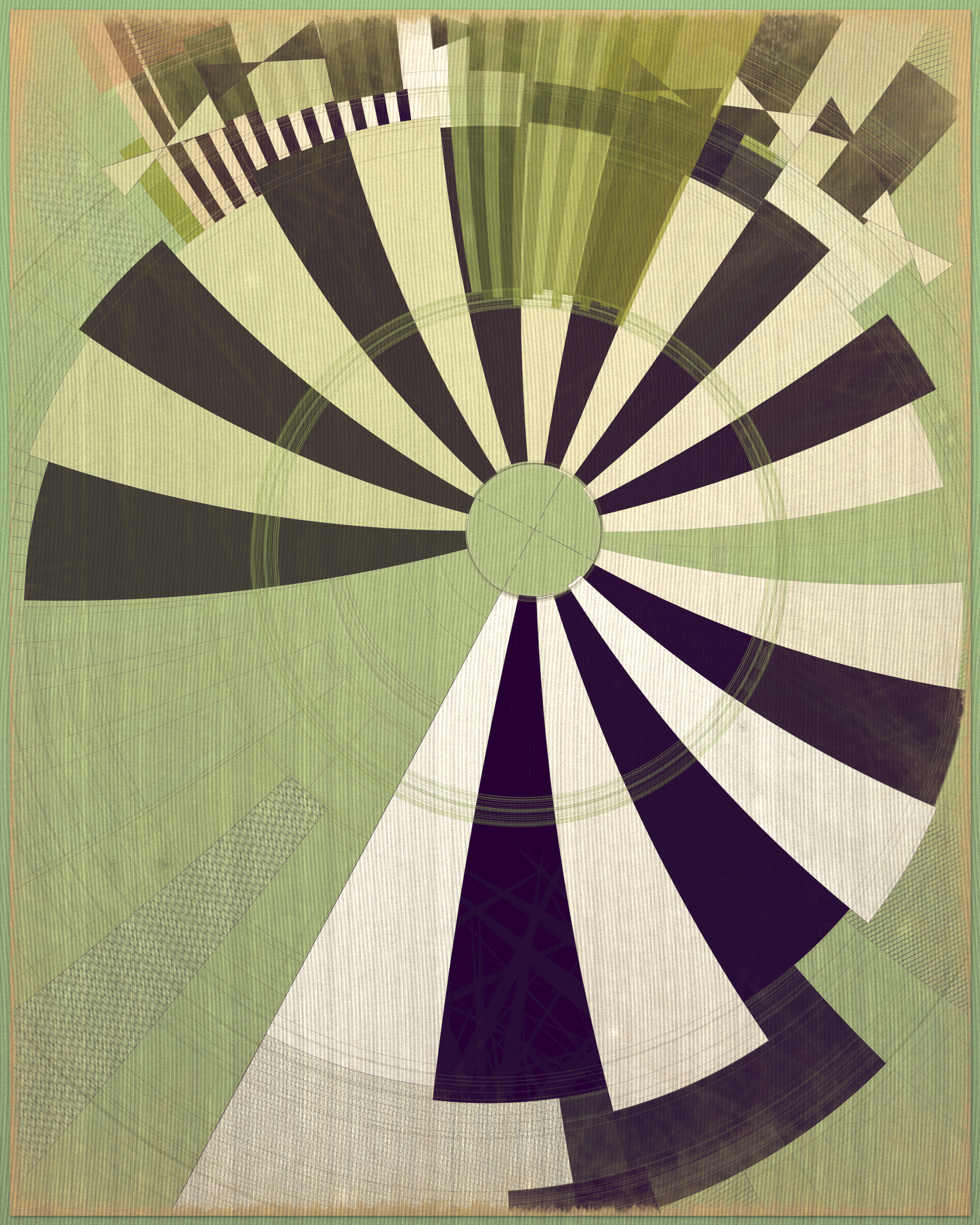 Art Blocks - Art Blocks v2 - Fontana #375 - NFT # 367000375