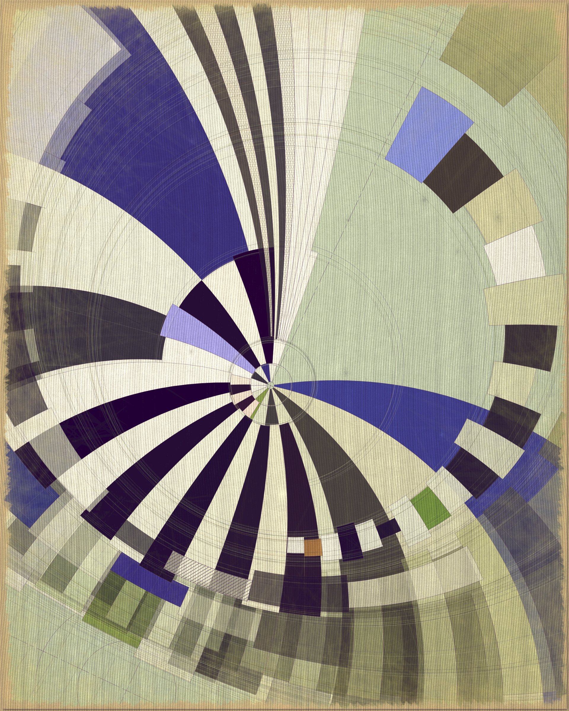 Art Blocks - Art Blocks v2 - Fontana #378 - NFT # 367000378