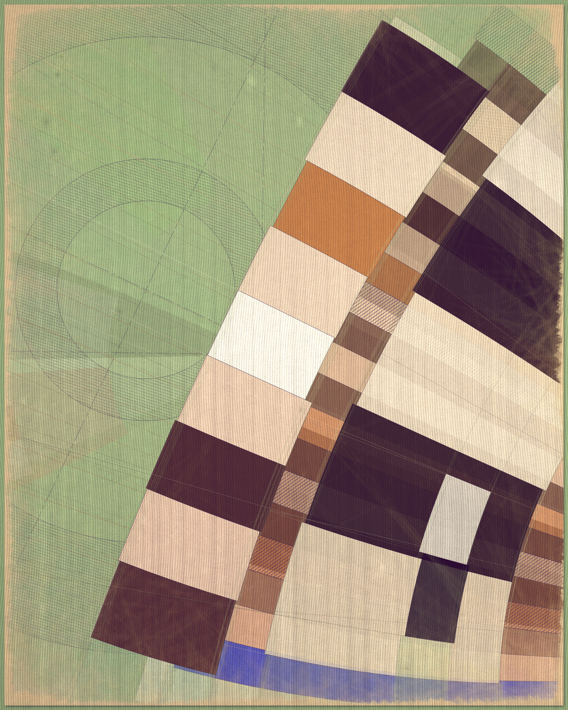 Art Blocks - Art Blocks v2 - Fontana #381 - NFT # 367000381