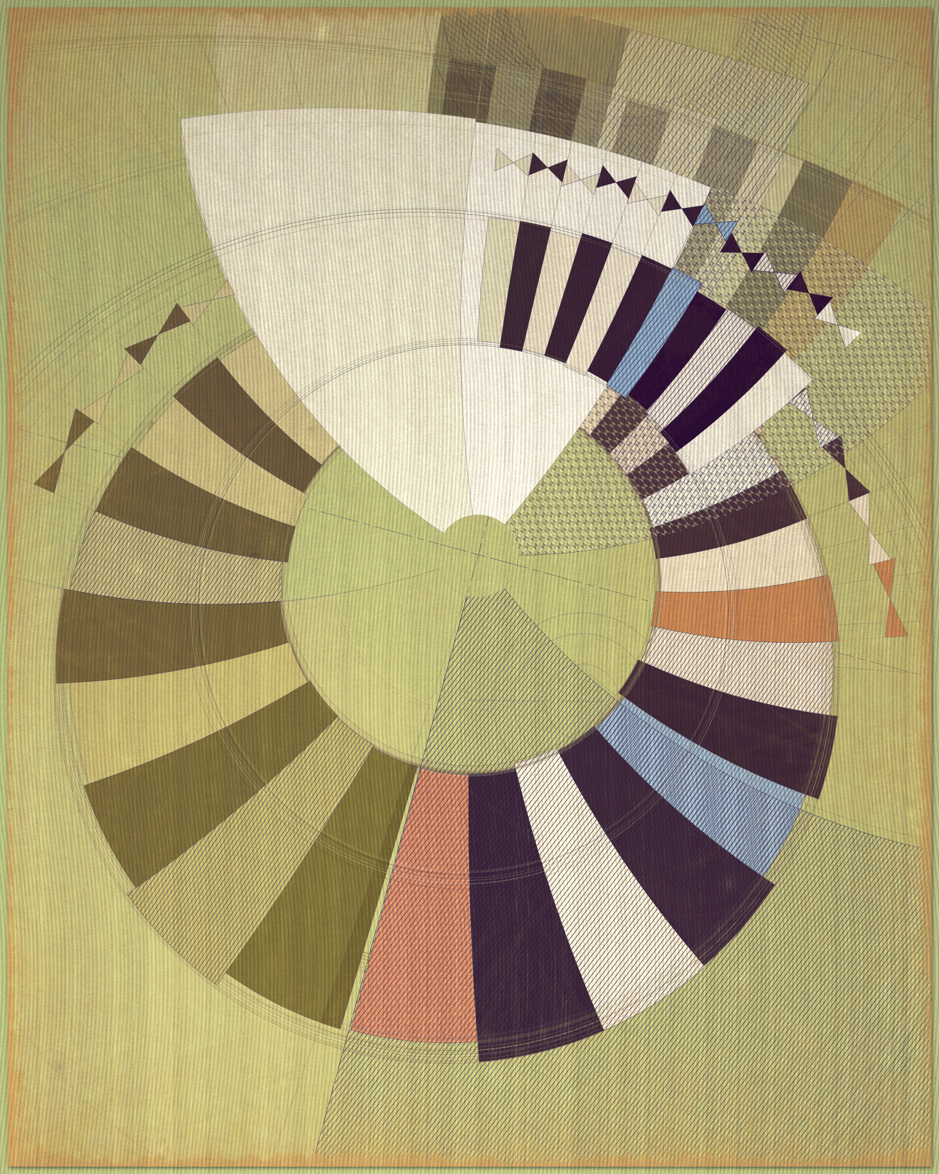 Art Blocks - Art Blocks v2 - Fontana #384 - NFT # 367000384