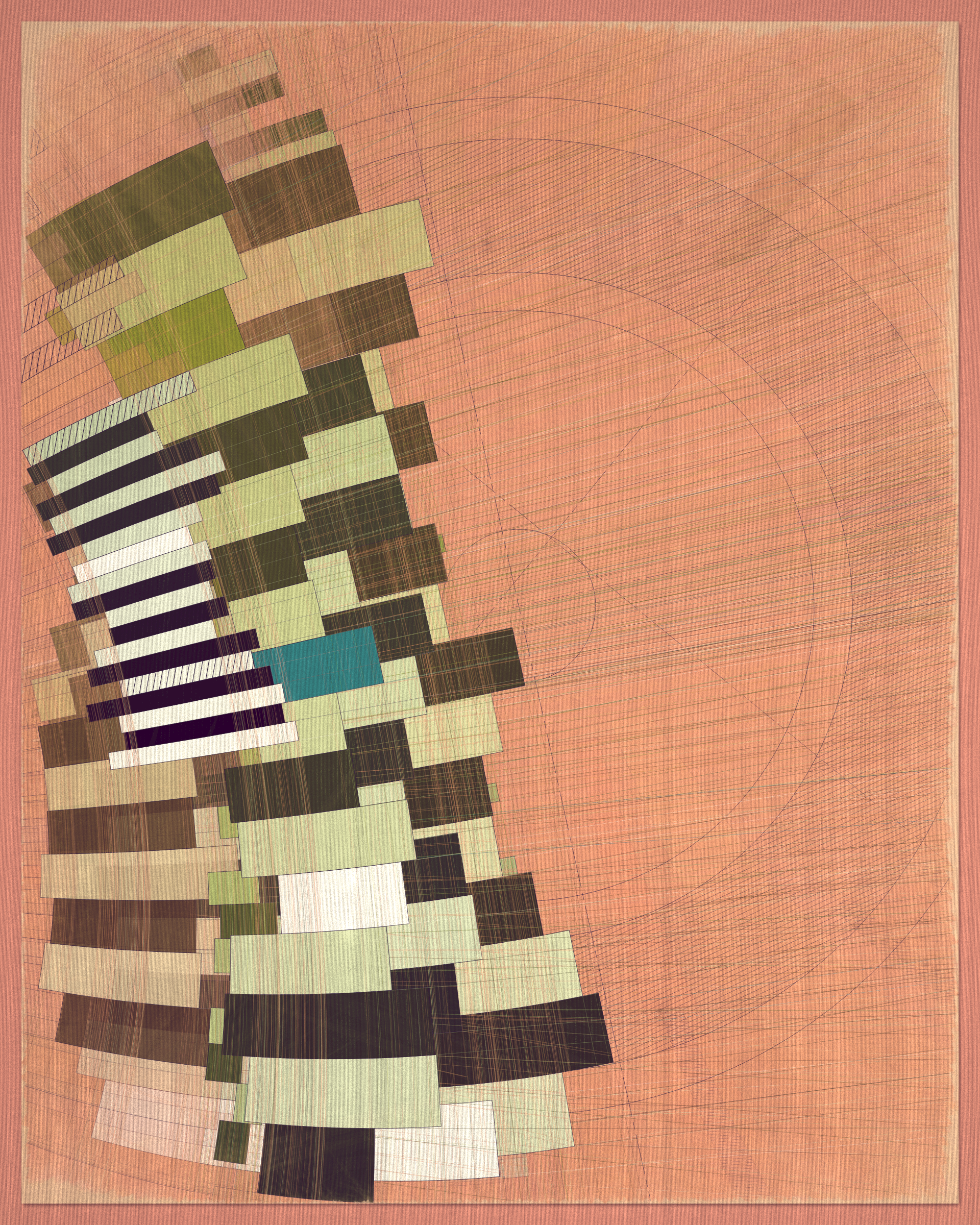 Art Blocks - Art Blocks v2 - Fontana #388 - NFT # 367000388