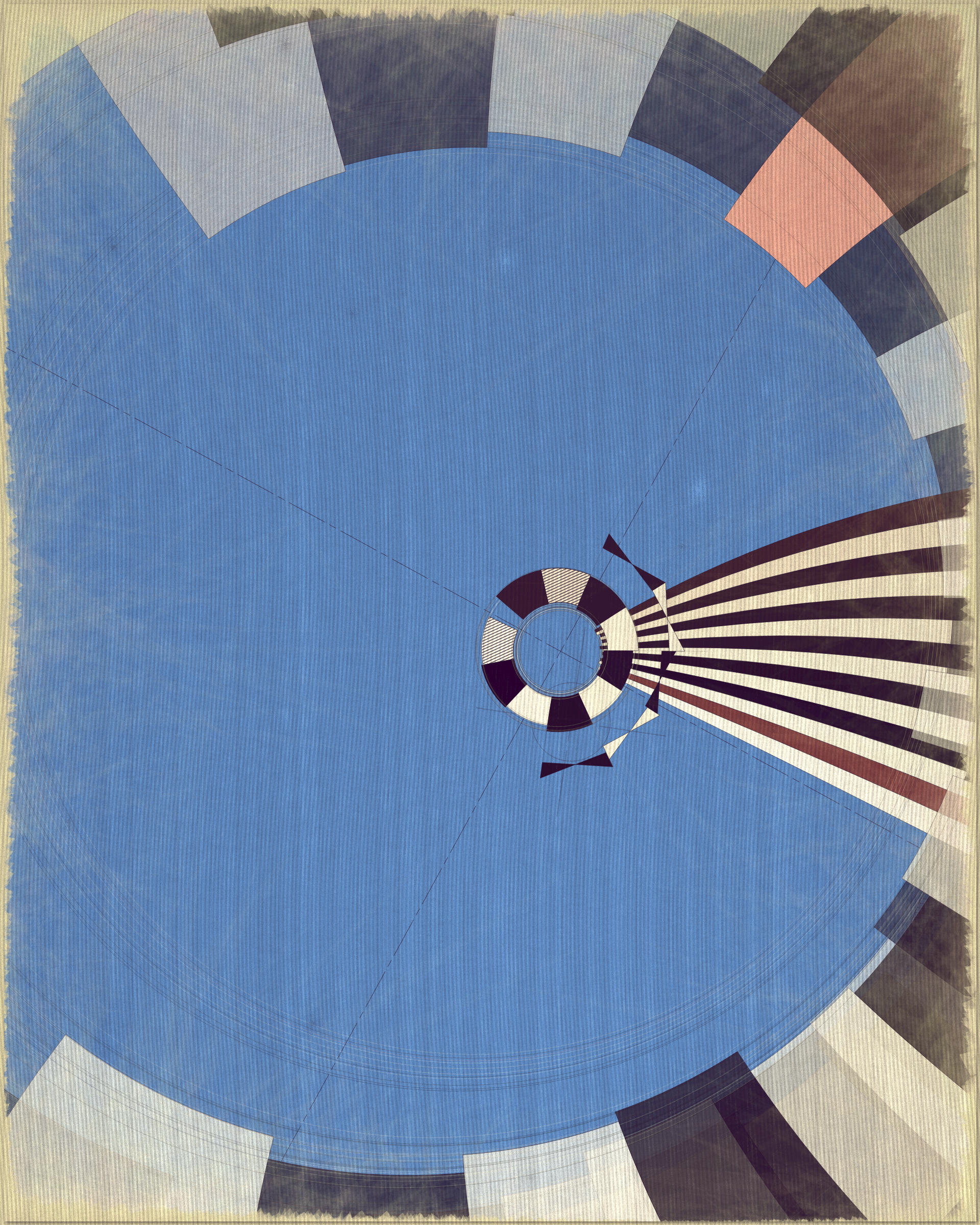 Art Blocks - Art Blocks v2 - Fontana #389 - NFT # 367000389