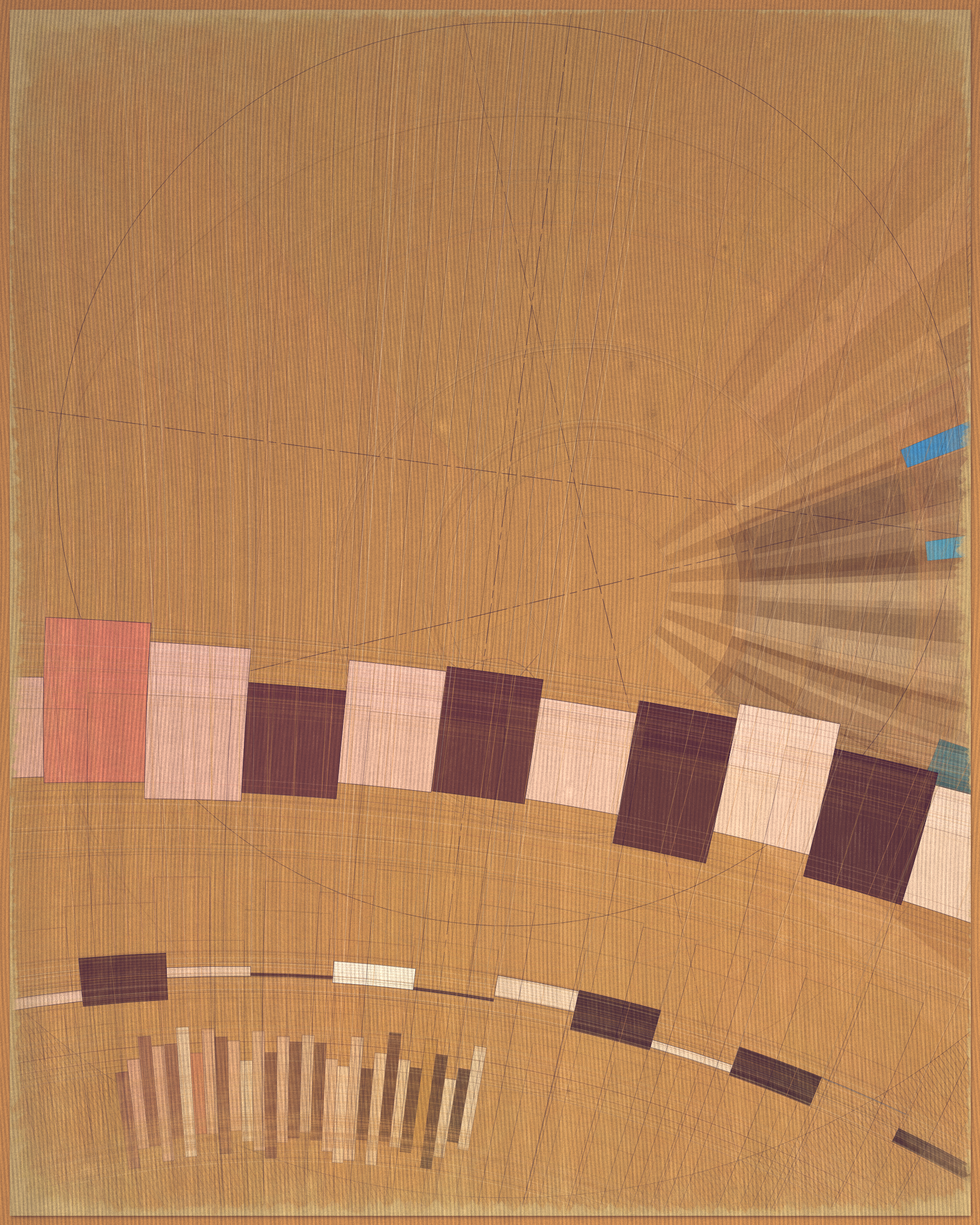 Art Blocks - Art Blocks v2 - Fontana #390 - NFT # 367000390