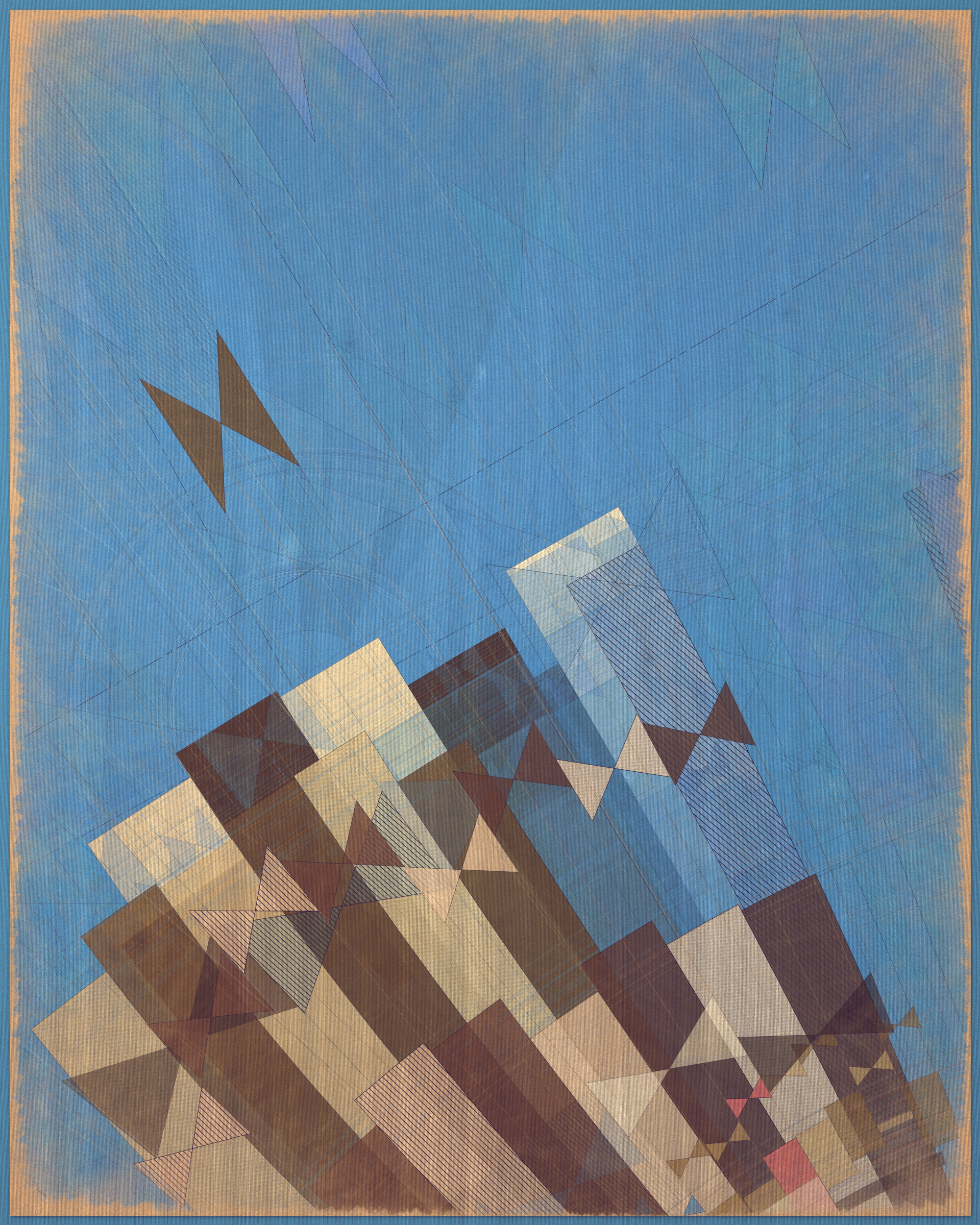 Art Blocks - Art Blocks v2 - Fontana #399 - NFT # 367000399