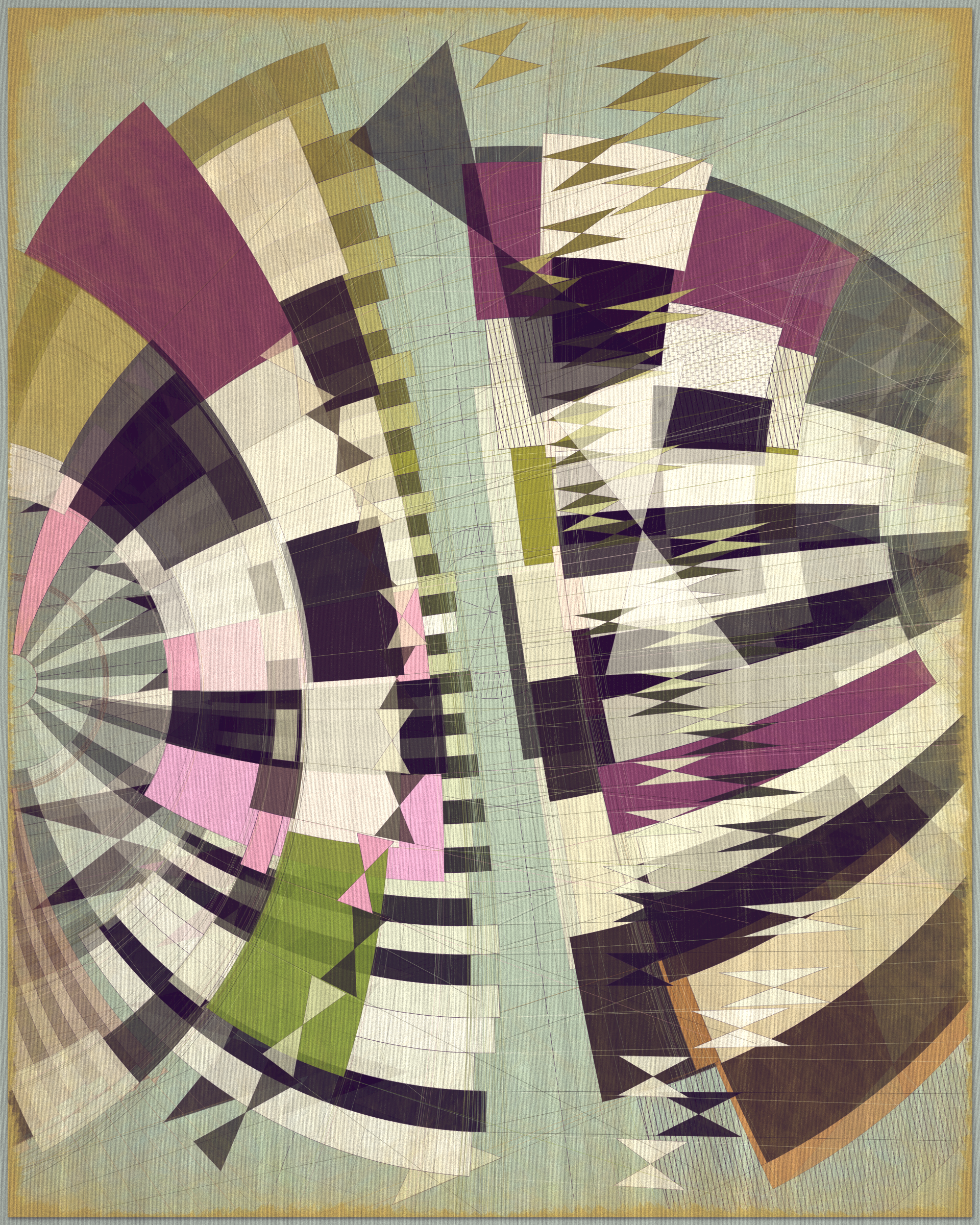 Art Blocks - Art Blocks v2 - Fontana #402 - NFT # 367000402