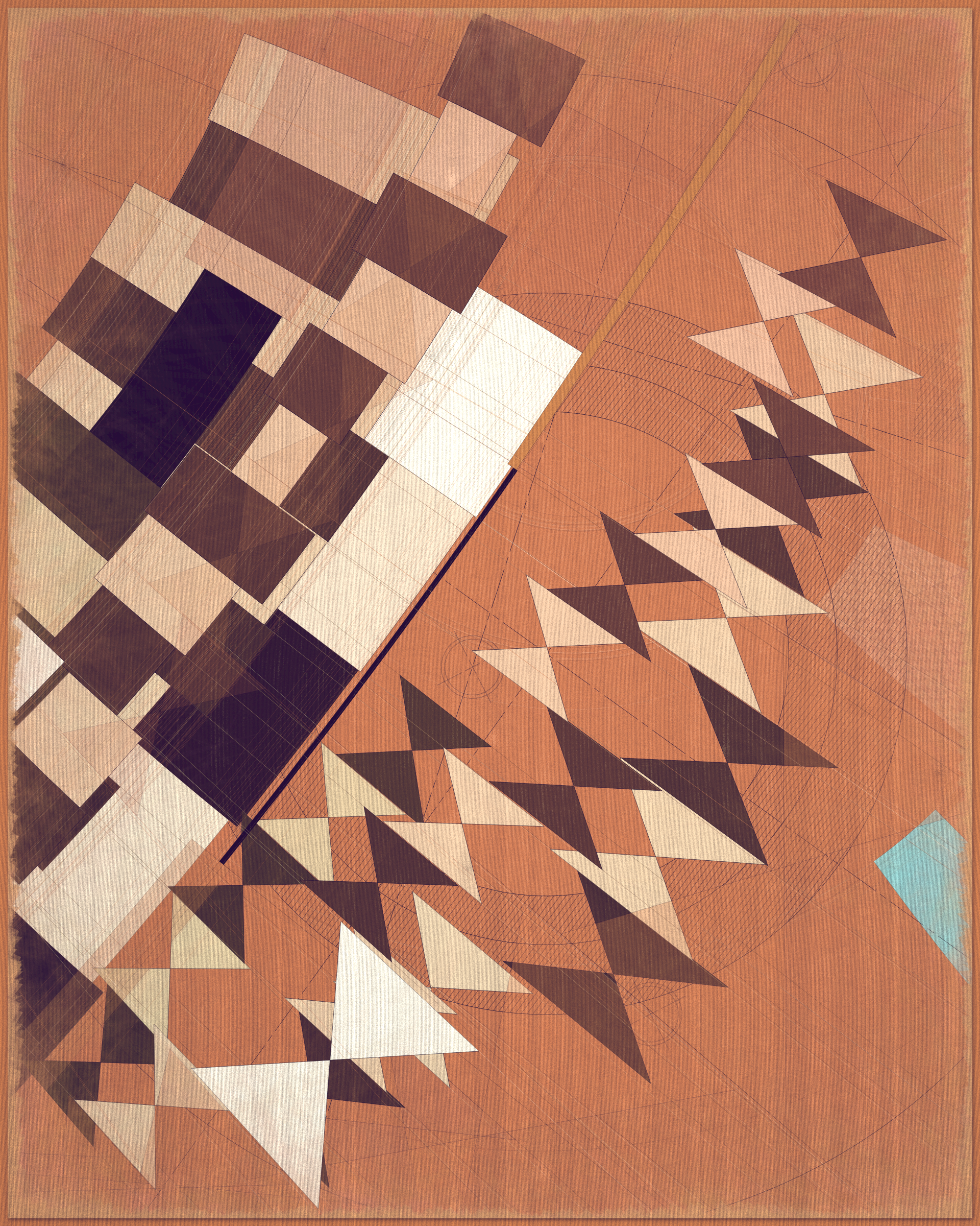 Art Blocks - Art Blocks v2 - Fontana #407 - NFT # 367000407