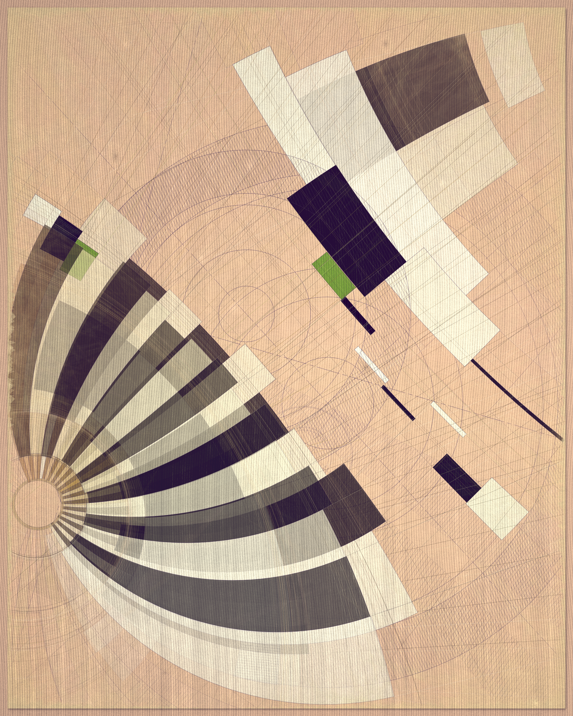 Art Blocks - Art Blocks v2 - Fontana #408 - NFT # 367000408