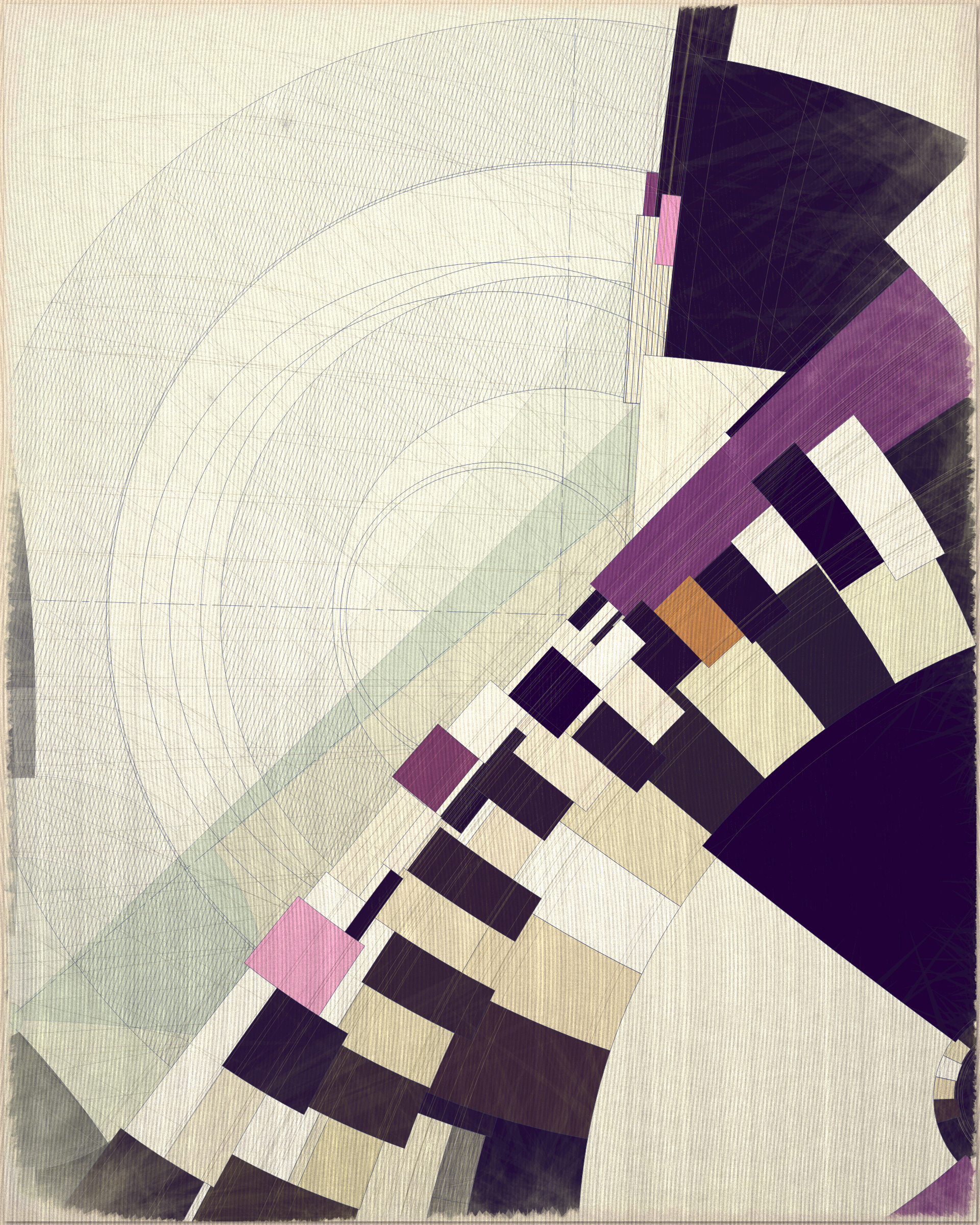 Art Blocks - Art Blocks v2 - Fontana #412 - NFT # 367000412