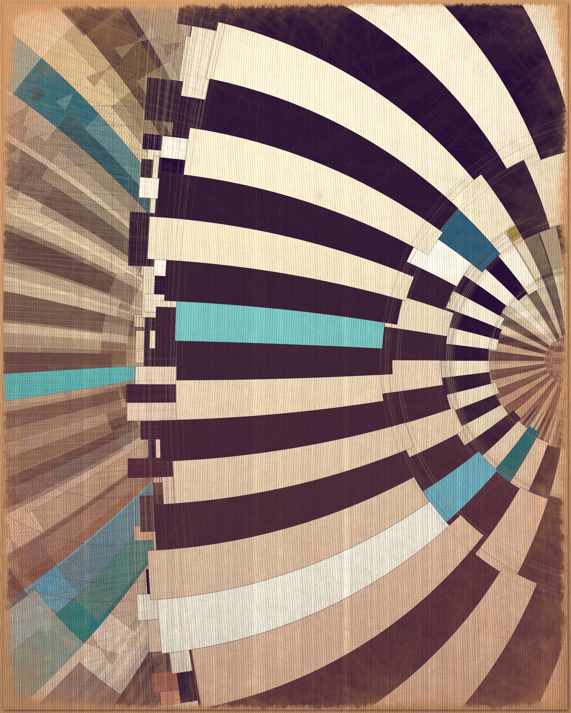 Art Blocks - Art Blocks v2 - Fontana #413 - NFT # 367000413