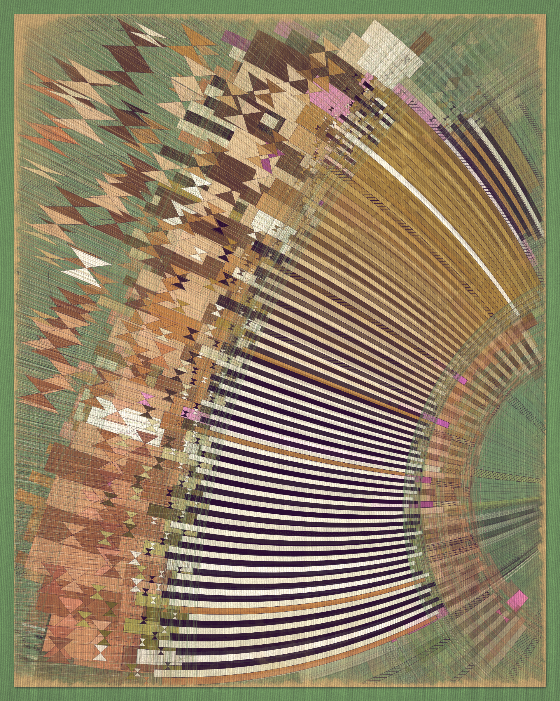 Art Blocks - Art Blocks v2 - Fontana #415 - NFT # 367000415