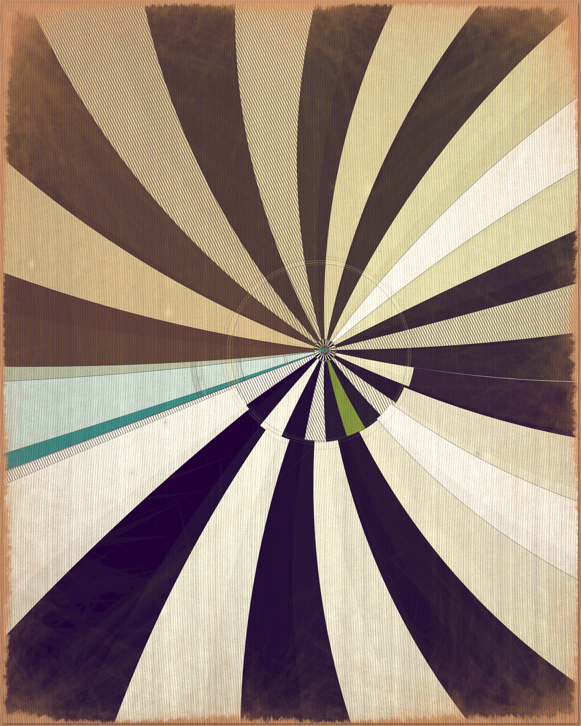 Art Blocks - Art Blocks v2 - Fontana #417 - NFT # 367000417