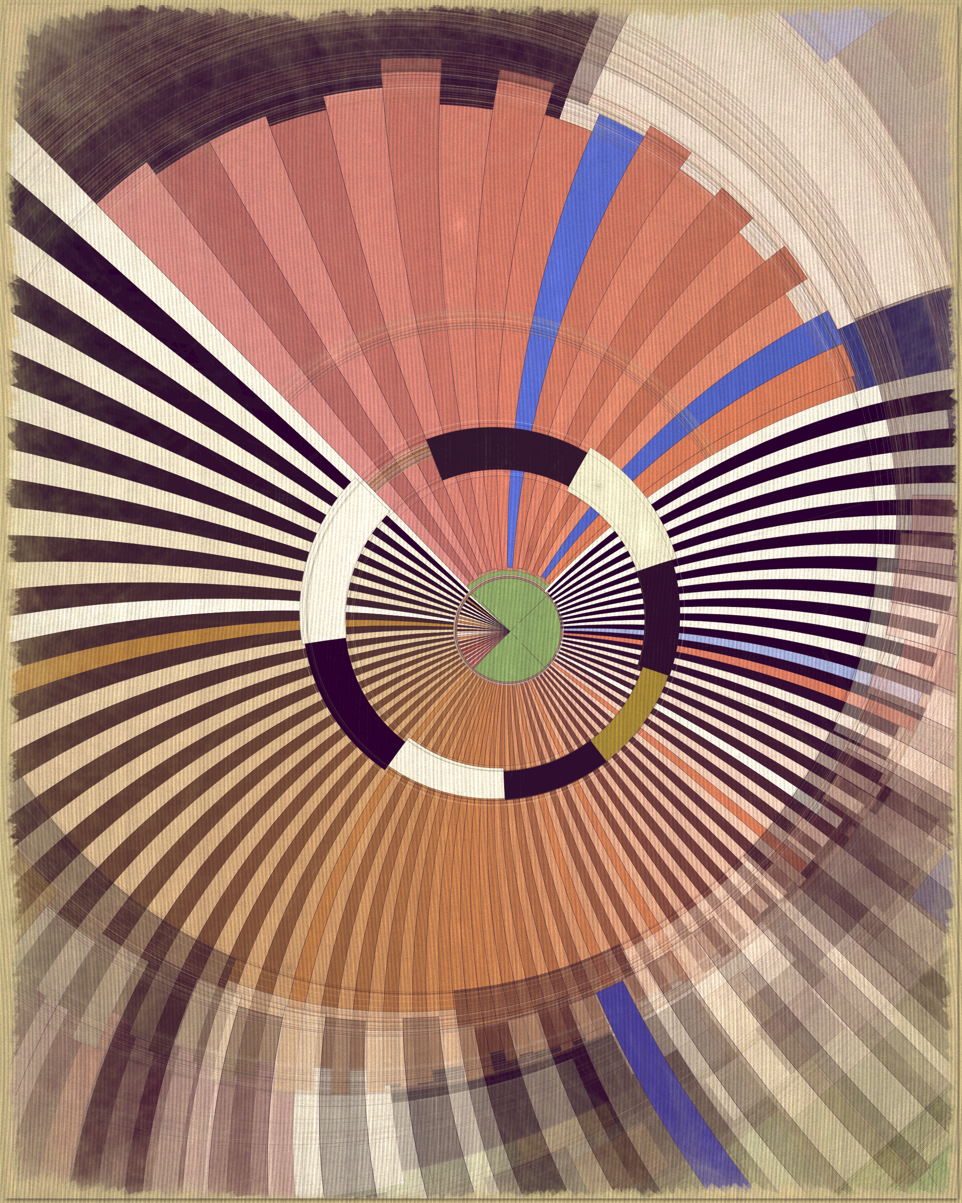 Art Blocks - Art Blocks v2 - Fontana #436 - NFT # 367000436