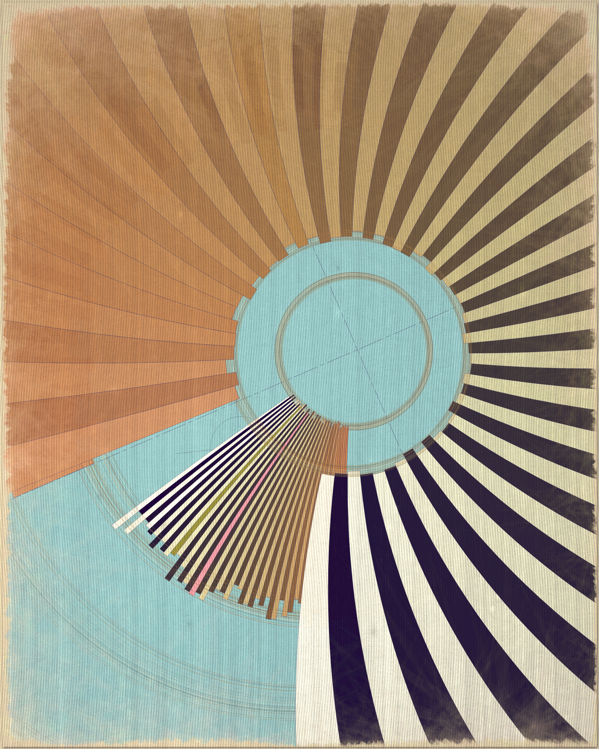 Art Blocks - Art Blocks v2 - Fontana #438 - NFT # 367000438