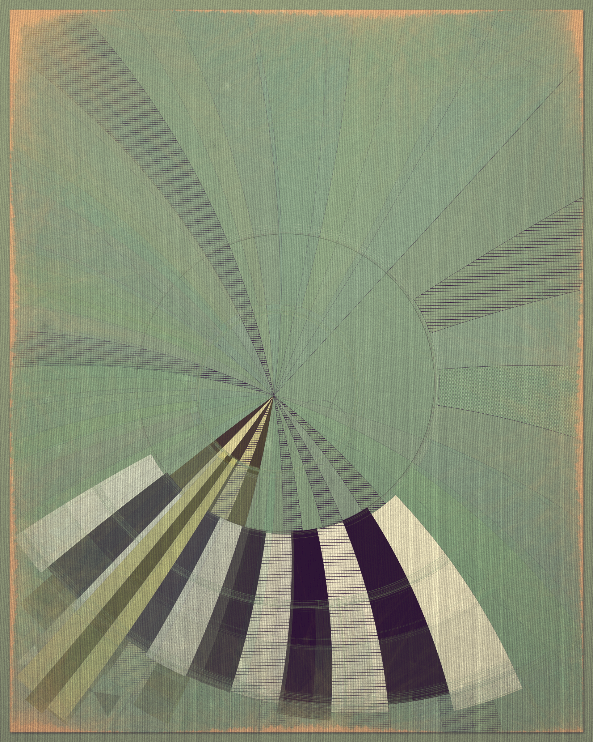 Art Blocks - Art Blocks v2 - Fontana #444 - NFT # 367000444